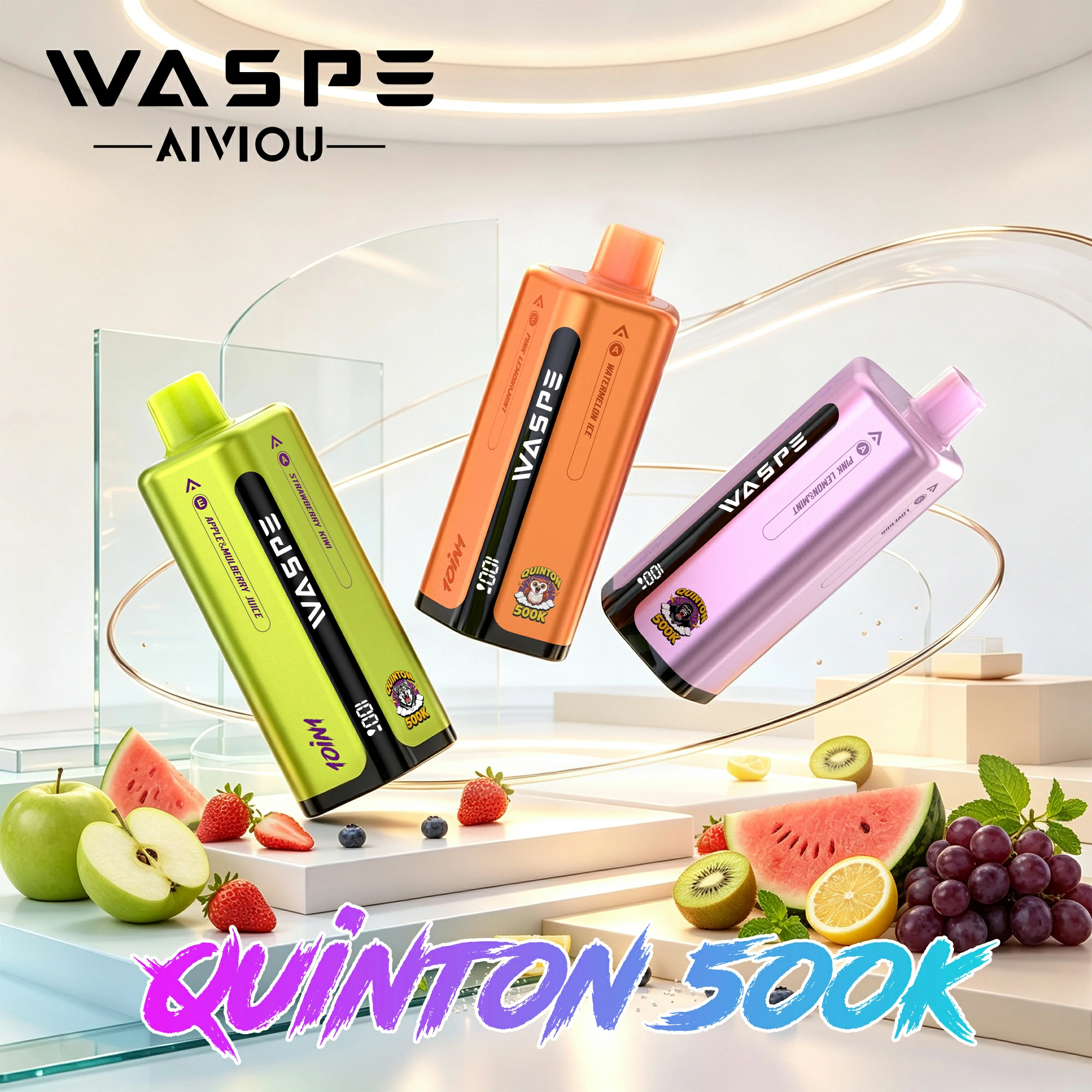 WASPE 10-in-1 uinton 500000 500K Züge Einweg-Vape - image 7