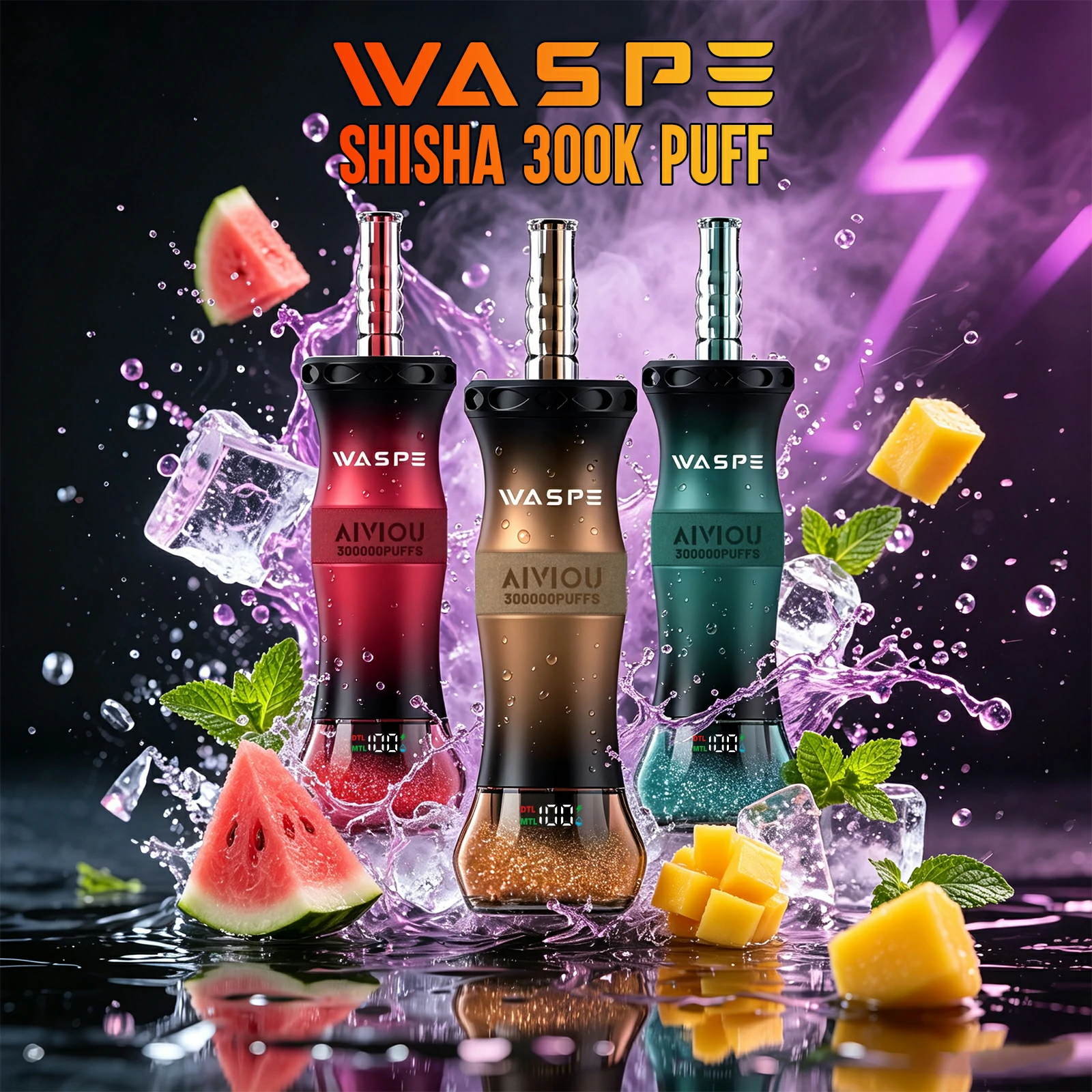 WASPE 10-in-1 uinton 500000 500K Züge Einweg-Vape - image 4