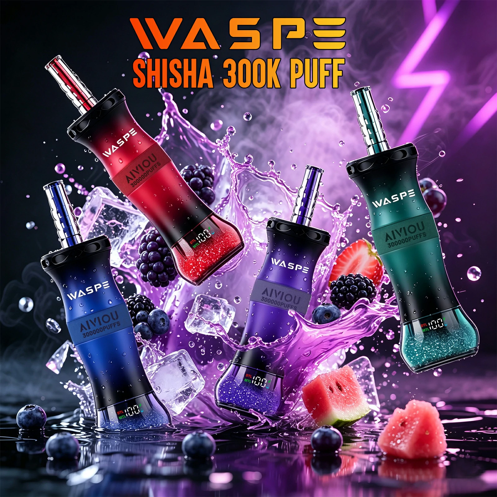 WASPE 10-in-1 uinton 500000 500K Züge Einweg-Vape - image 5