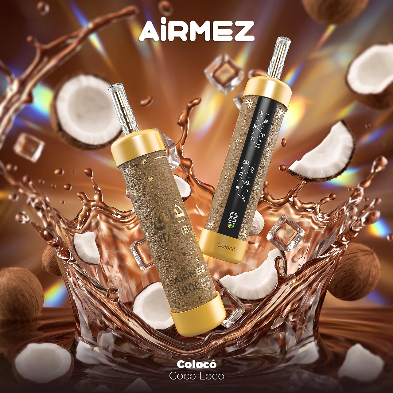 Airmez HABIBI 120000 120K Züge Mesh Coil Einweg-Vape - image 7