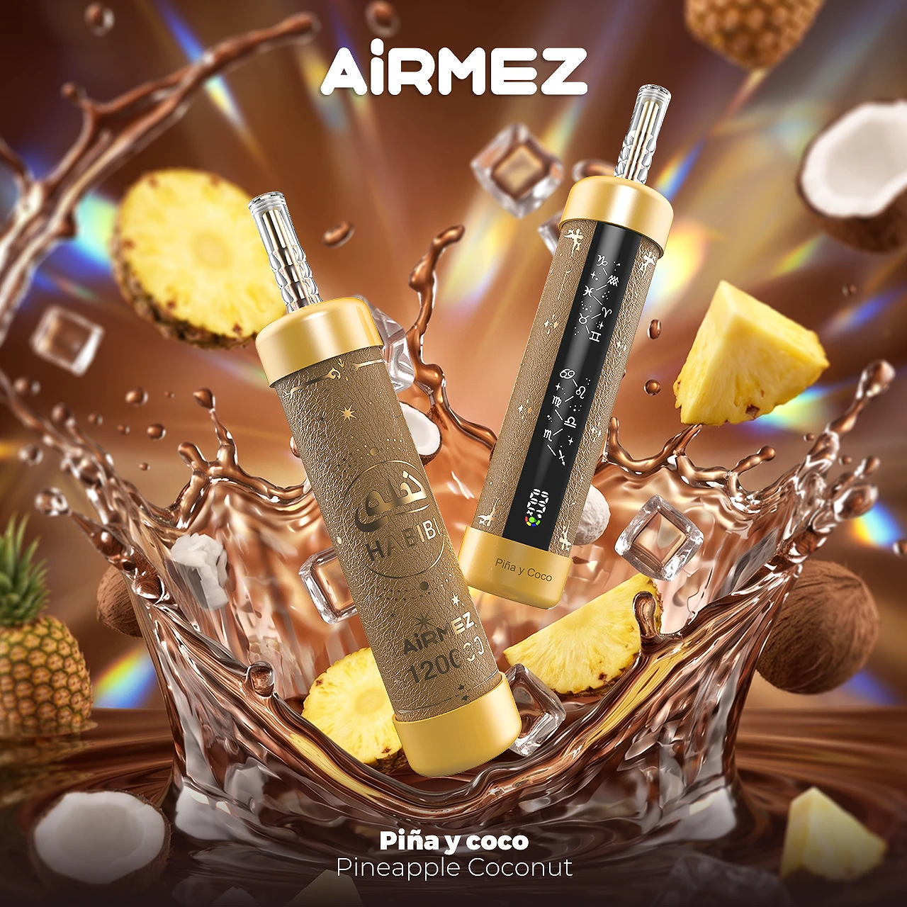 Airmez HABIBI 120000 120K Züge Mesh Coil Einweg-Vape - image 9