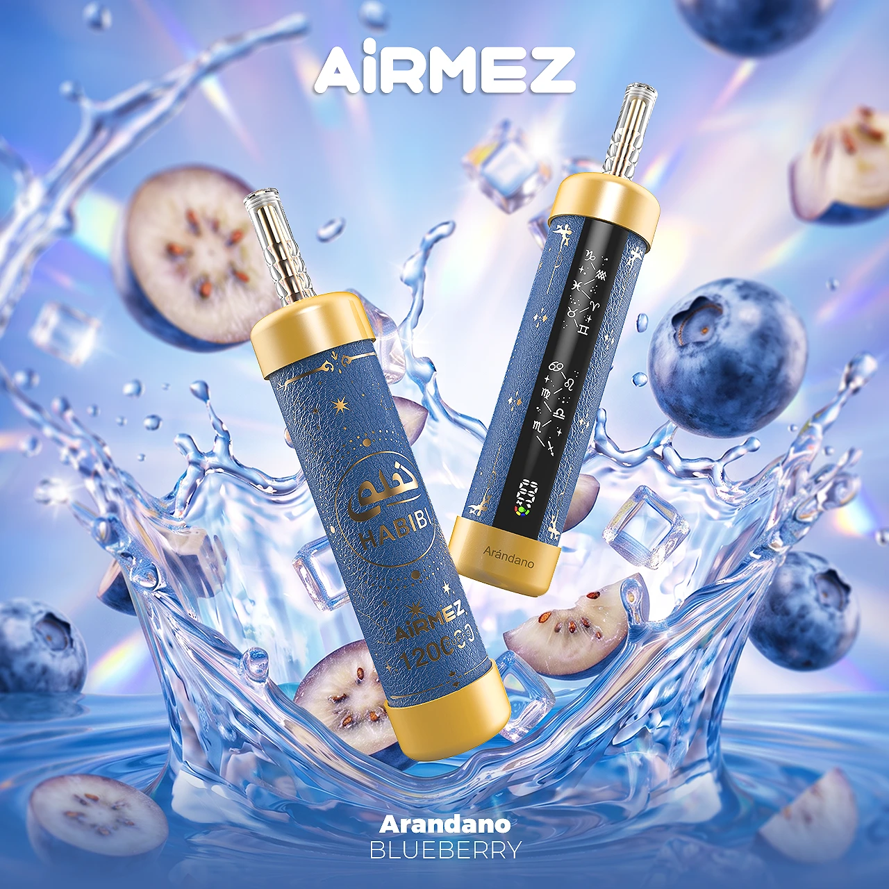 Airmez HABIBI 120000 120K Züge Mesh Coil Einweg-Vape - image 5