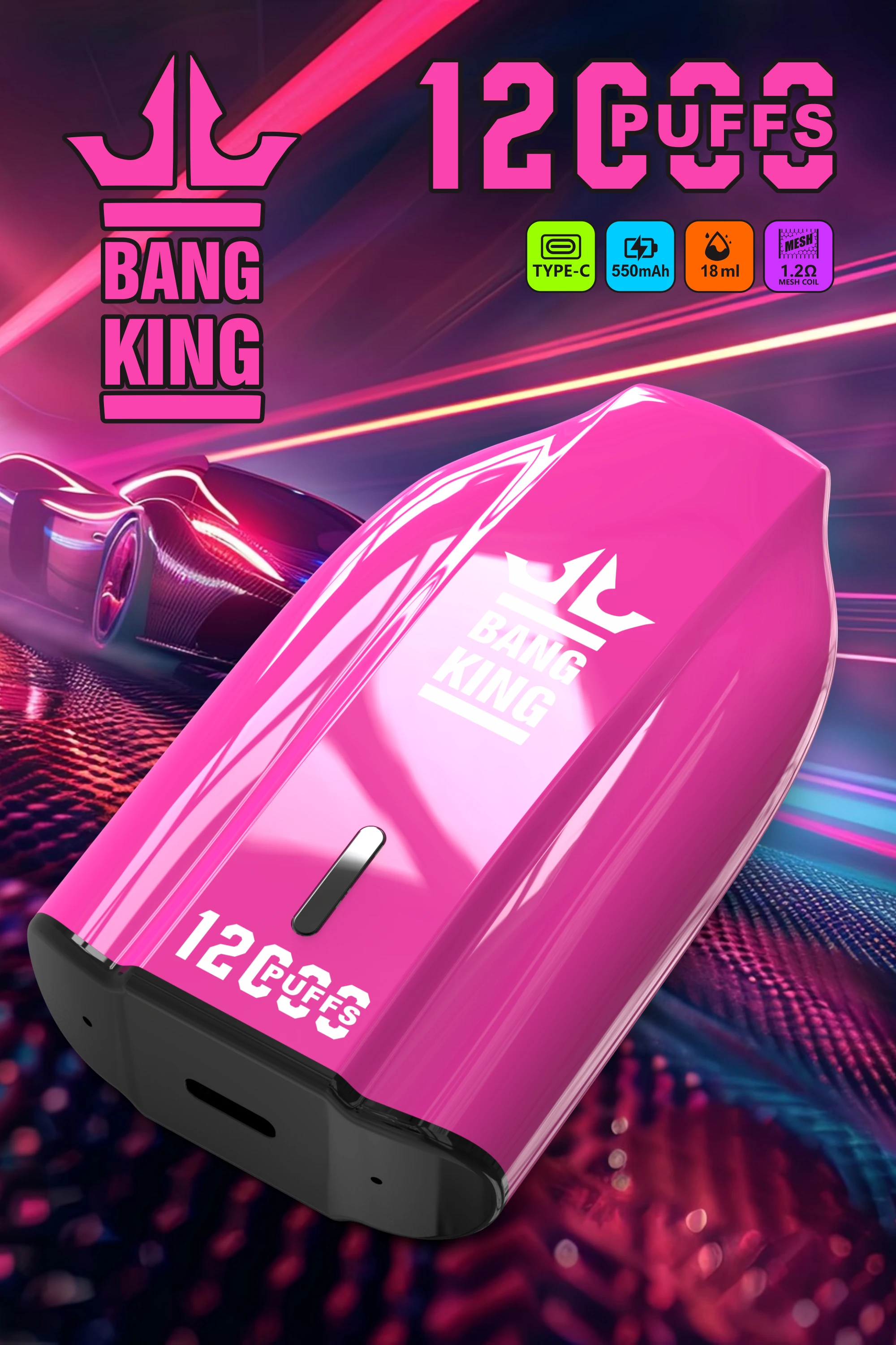 Bang King 12000 12K Züge Einweg-Vape - image 7