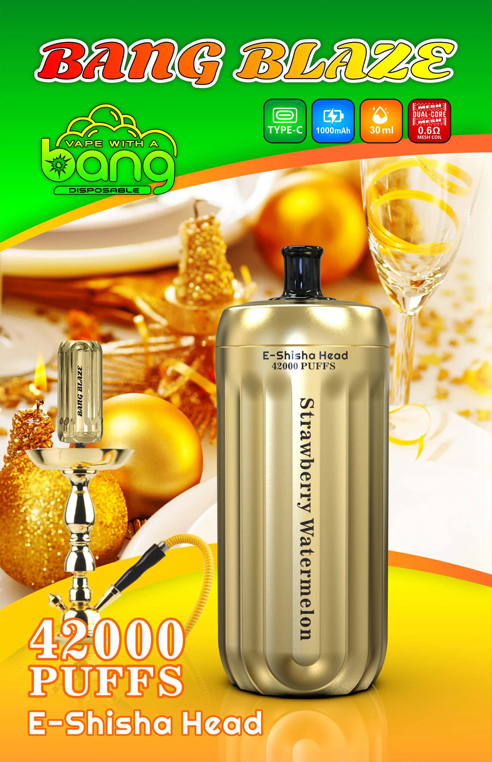 Bang King 12000 12K Züge Einweg-Vape - image 2