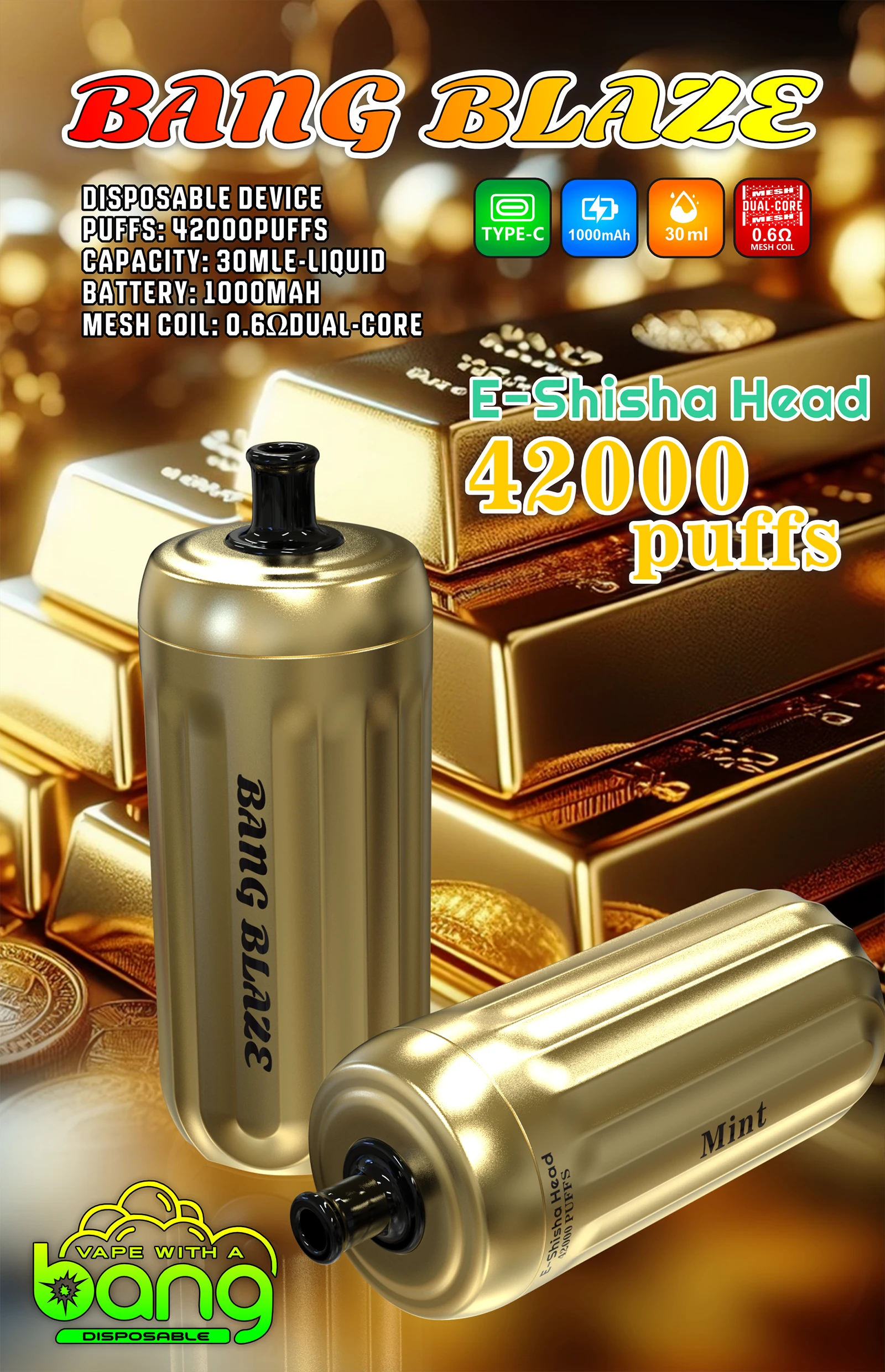 Bang King 12000 12K Züge Einweg-Vape - image 6