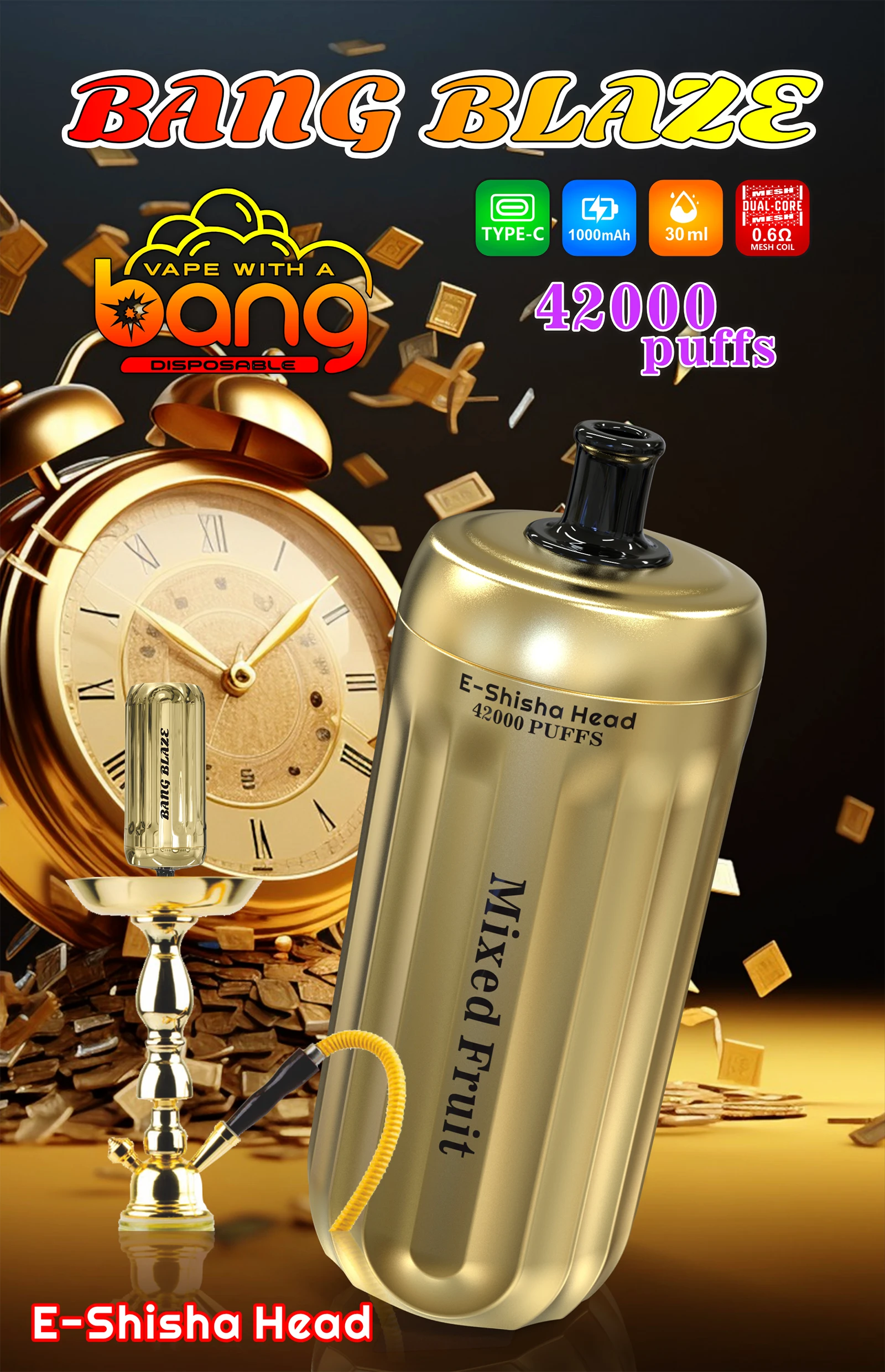Bang King 12000 12K Züge Einweg-Vape - image 3