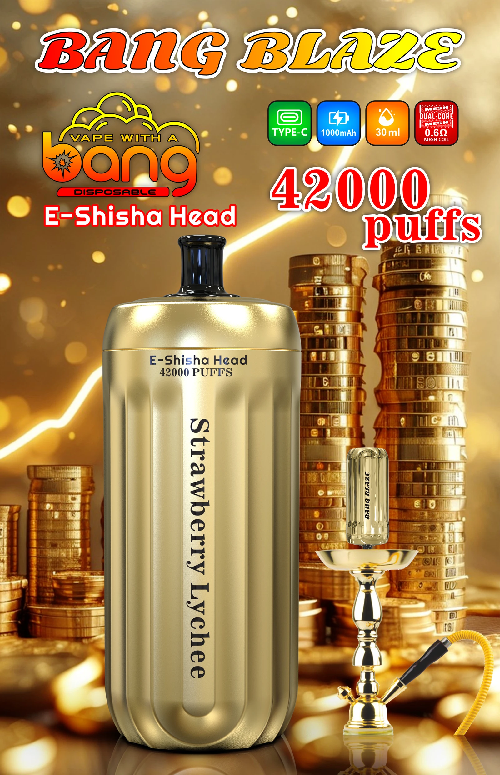 Bang King 12000 12K Züge Einweg-Vape - image 12