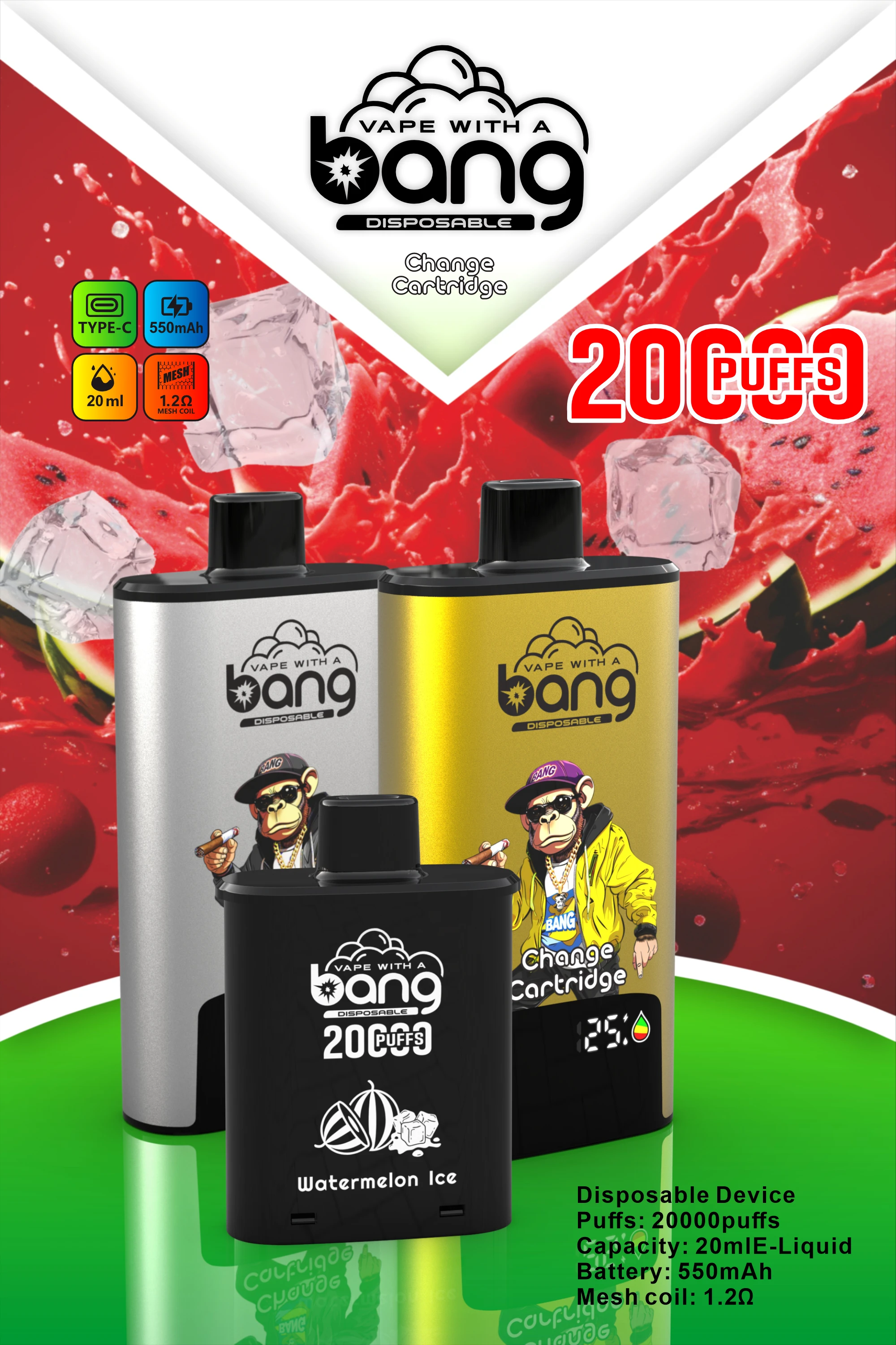 Bang Blaze Shisha 42000 42K Züge Einweg-Vape - image 3