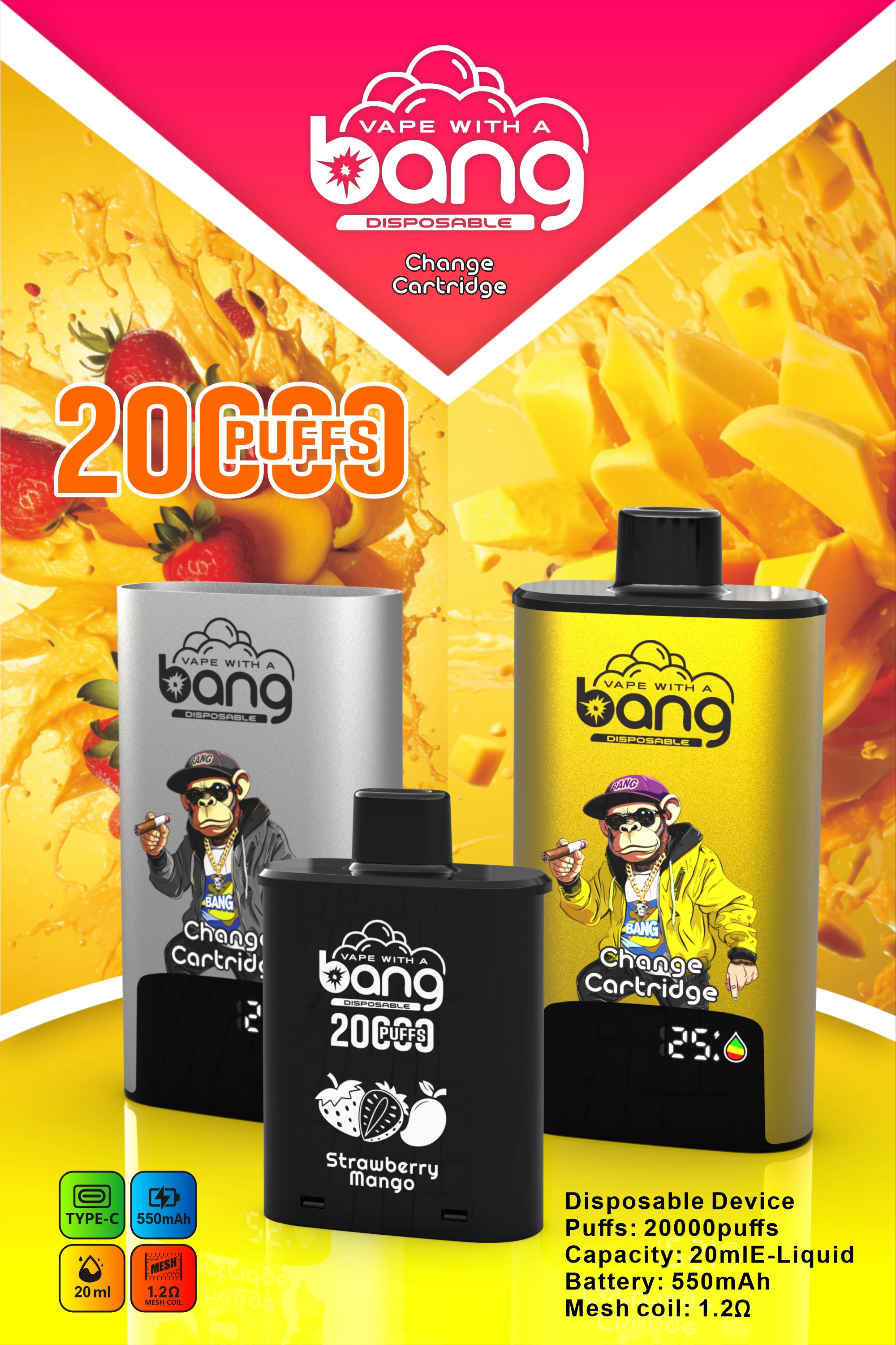 Bang Blaze Shisha 42000 42K Züge Einweg-Vape - image 5