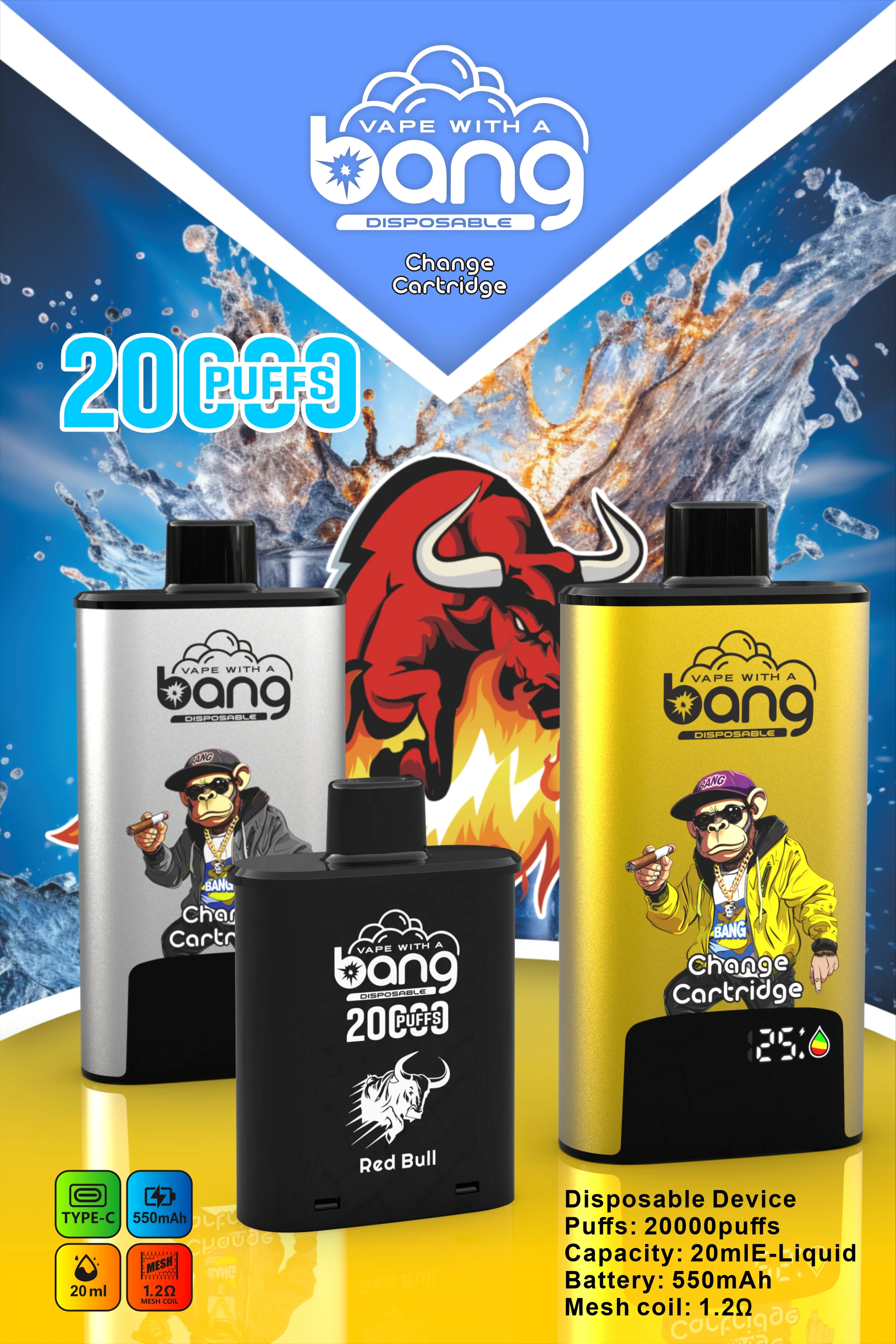 Bang Blaze Shisha 42000 42K Züge Einweg-Vape - image 9