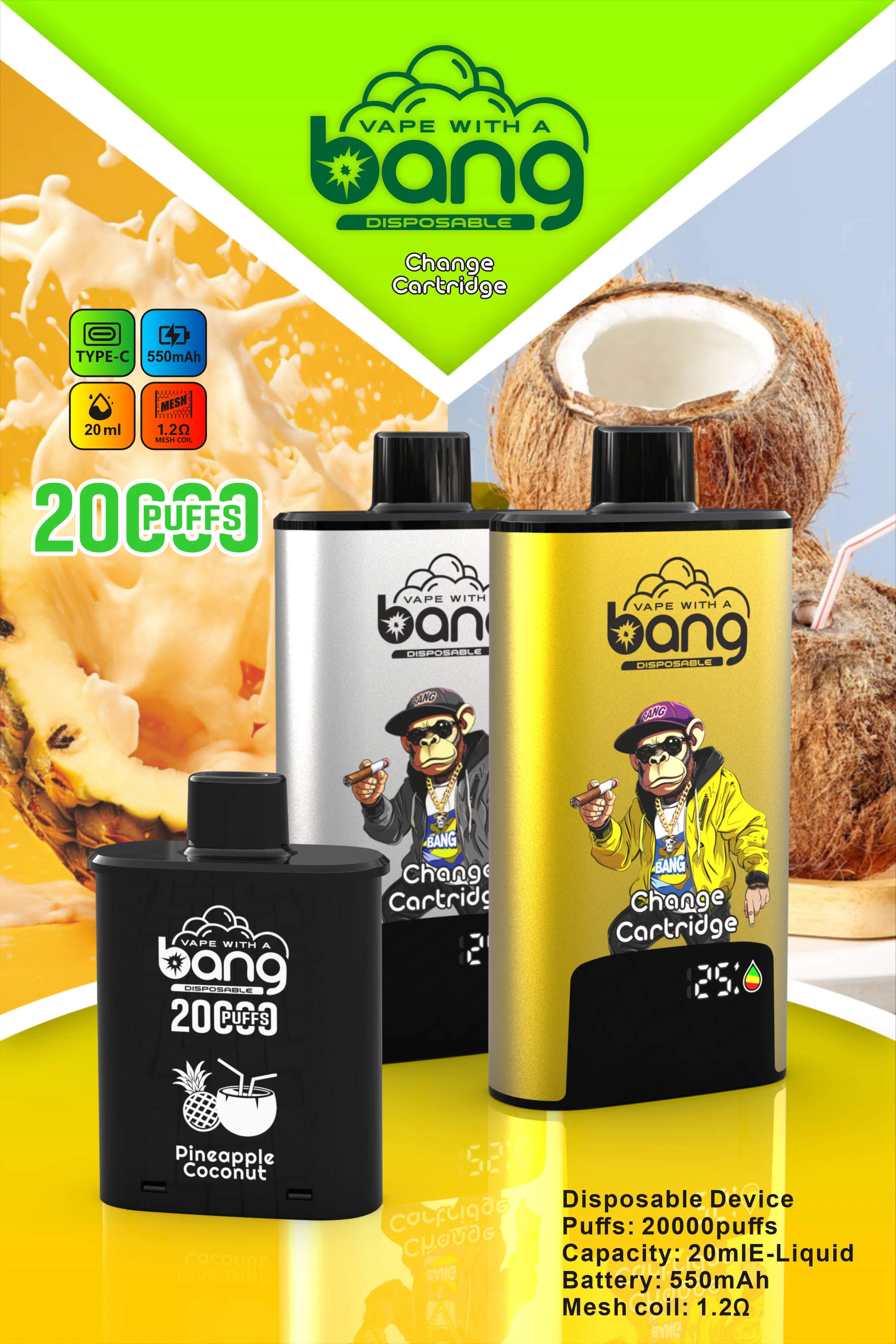 Bang Blaze Shisha 42000 42K Züge Einweg-Vape - image 12