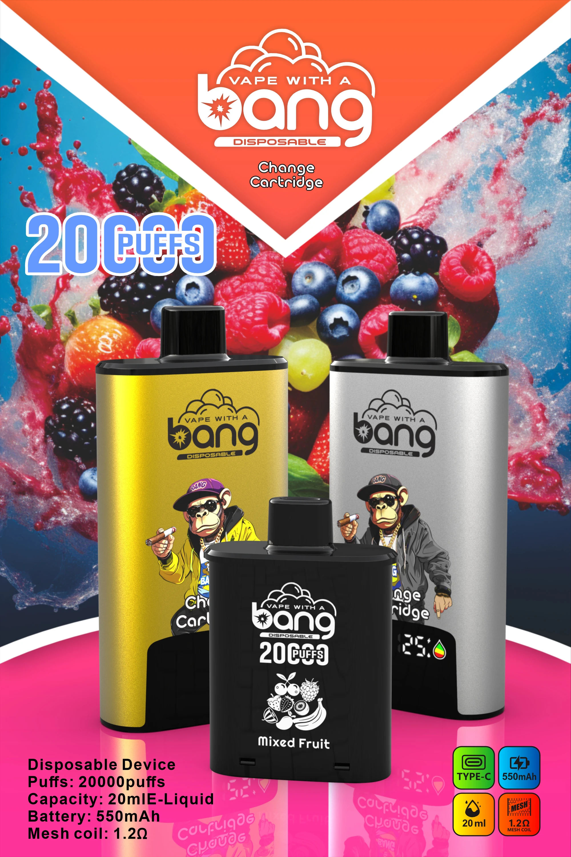 Bang Blaze Shisha 42000 42K Züge Einweg-Vape - image 10