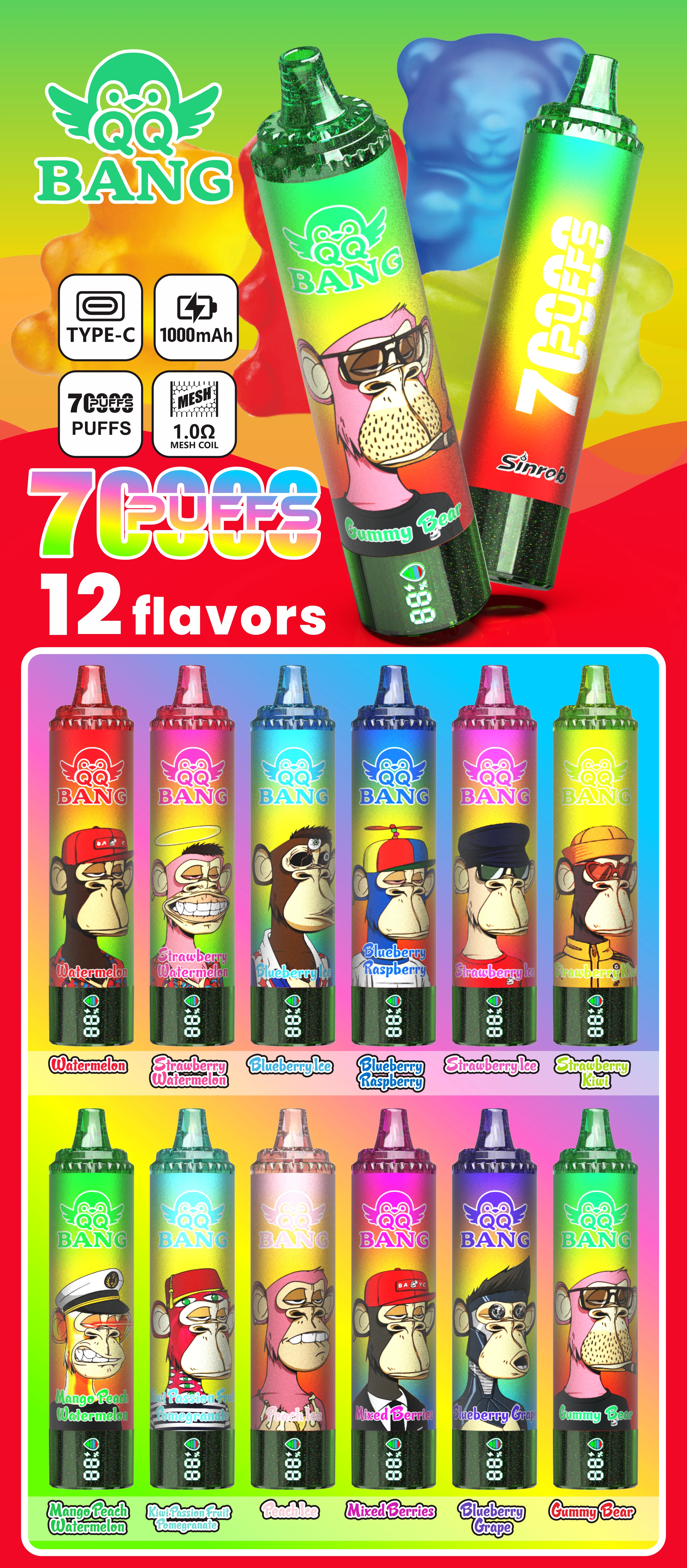 Bang King 85000 85K Züge Einweg-Vape - image 12