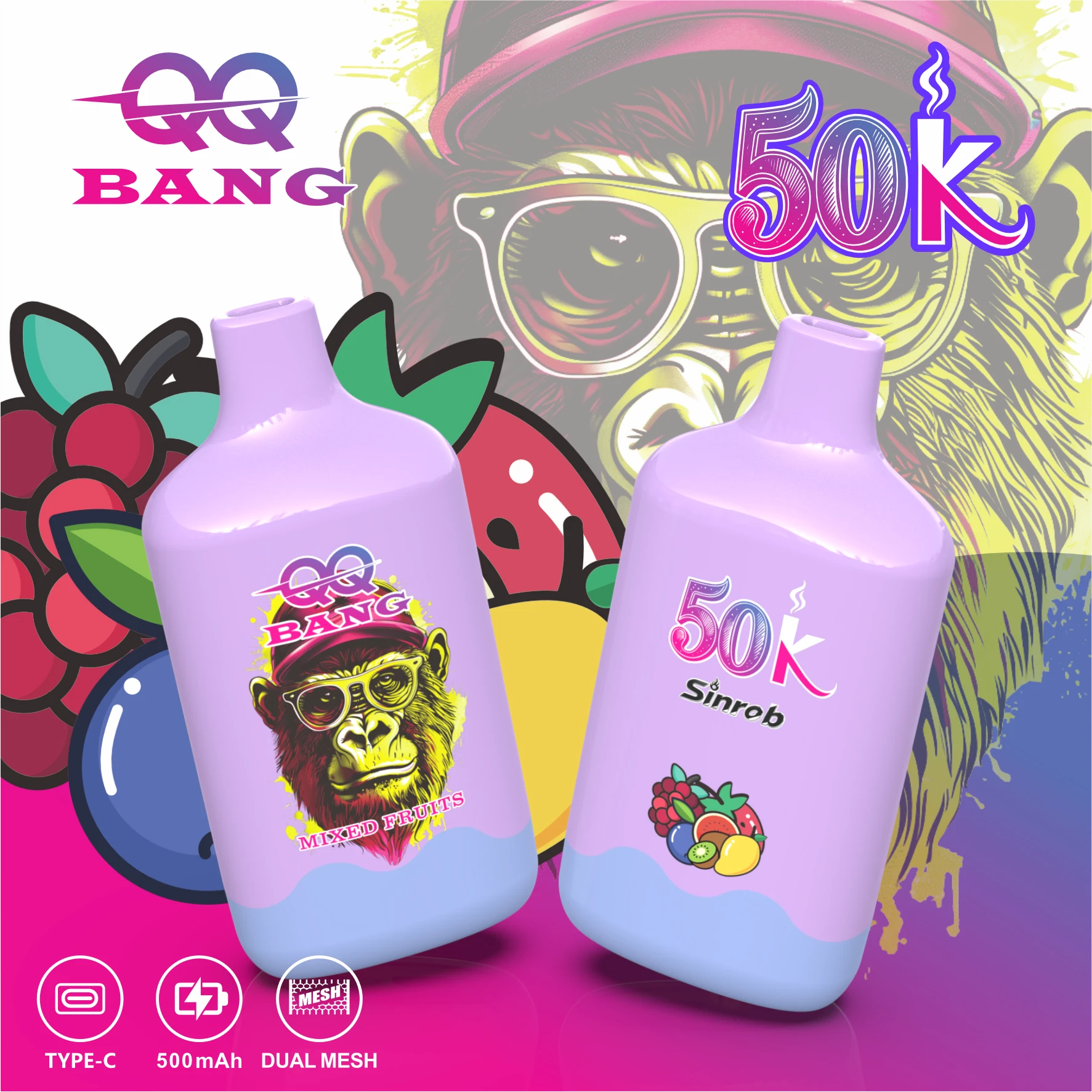 Bang QQ BANG 50000 50K Züge Einweg-Vape - image 2