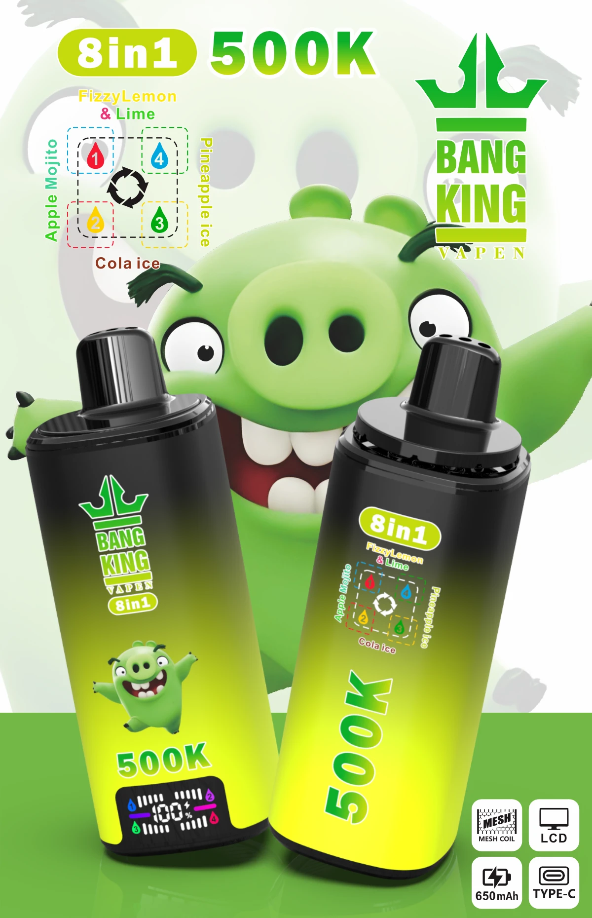 Bang King 500000 500K Züge Einweg-Vape - image 4