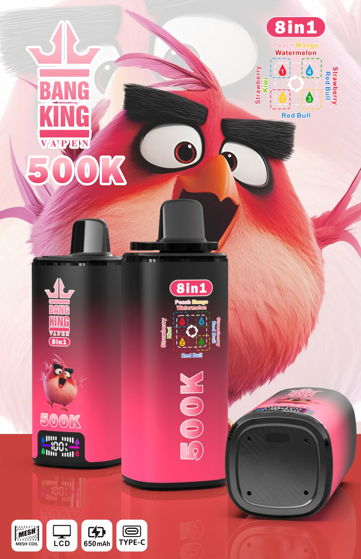Bang King 500000 500K Züge Einweg-Vape - image 5