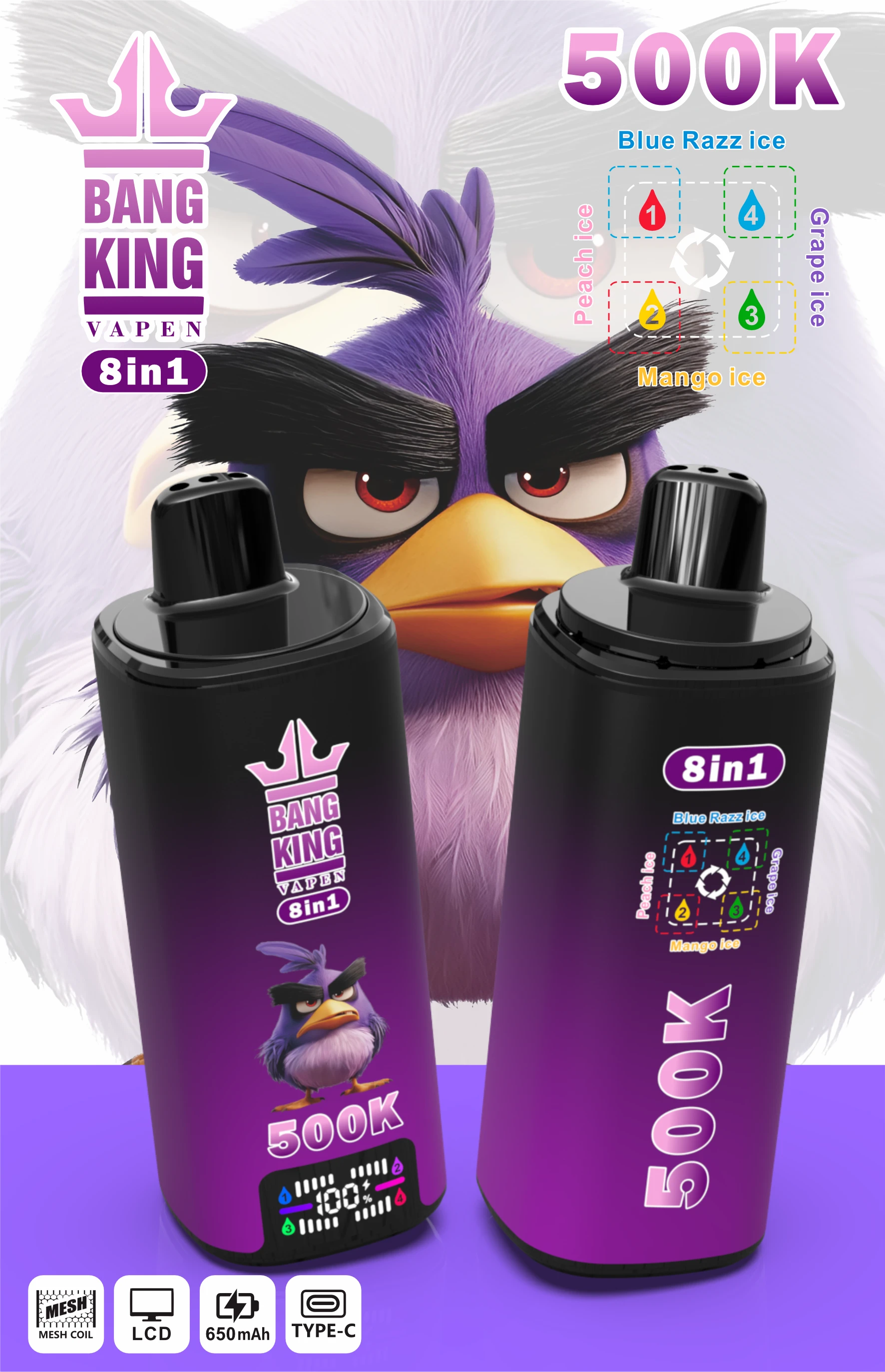 Bang King 500000 500K Züge Einweg-Vape - image 6