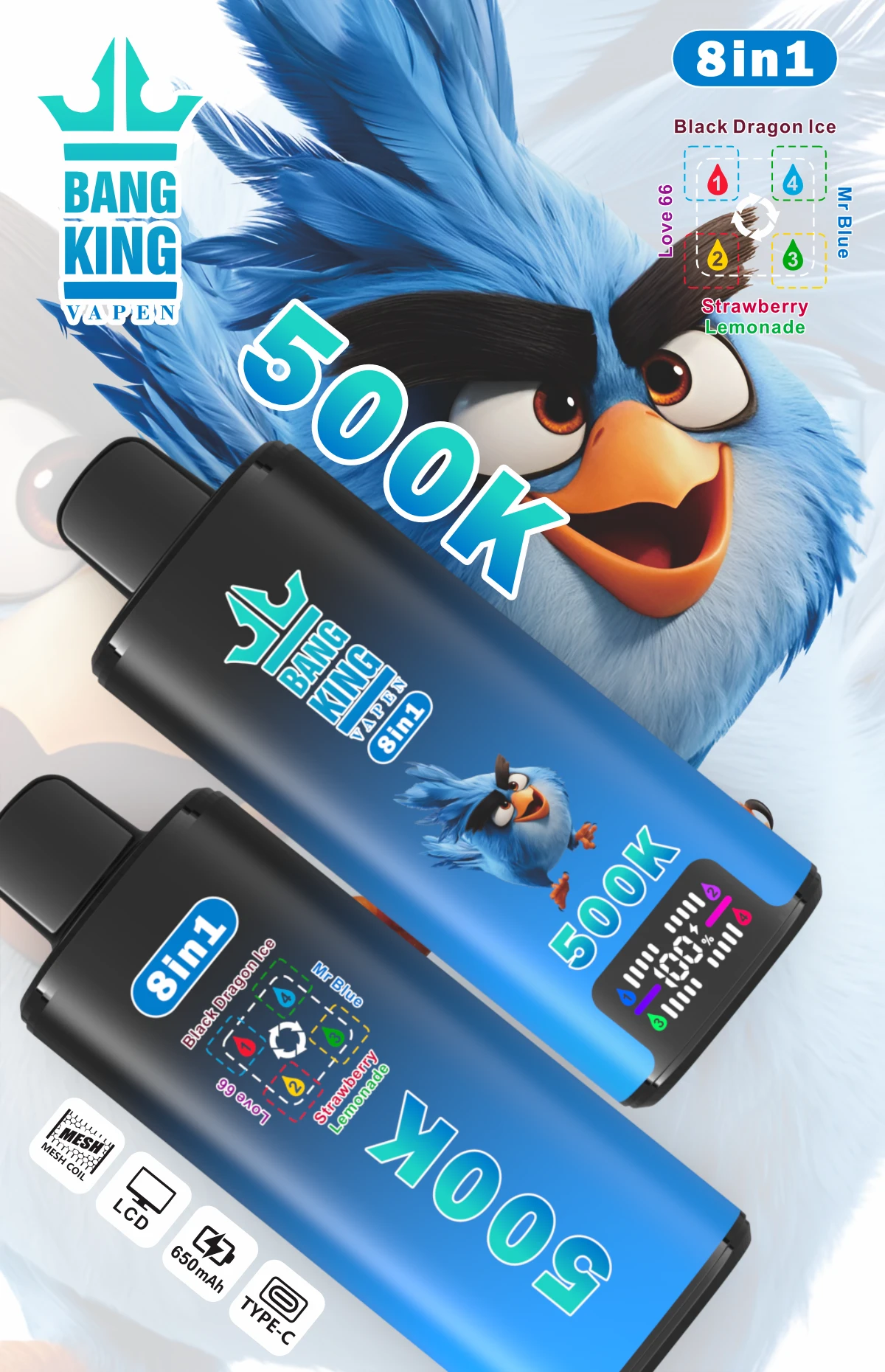 Bang King 500000 500K Züge Einweg-Vape - image 8