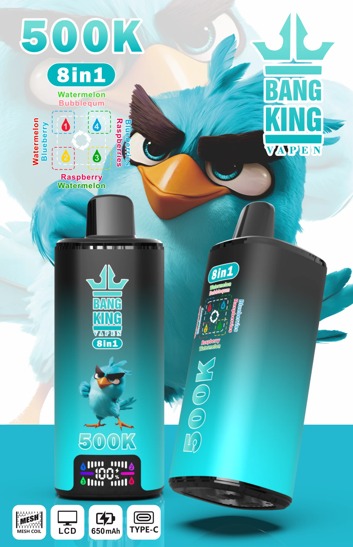 Bang King 500000 500K Züge Einweg-Vape - image 10
