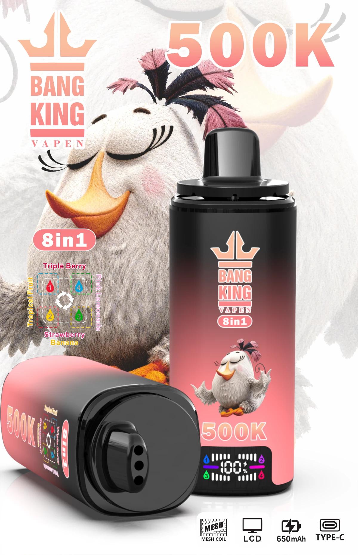 Bang King 500000 500K Züge Einweg-Vape - image 11