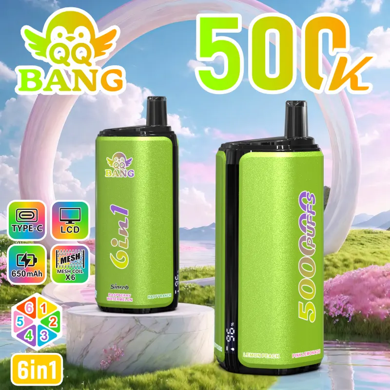 Bang QQ 500000 500K Züge Mesh Coil Einweg-Vape - image 2