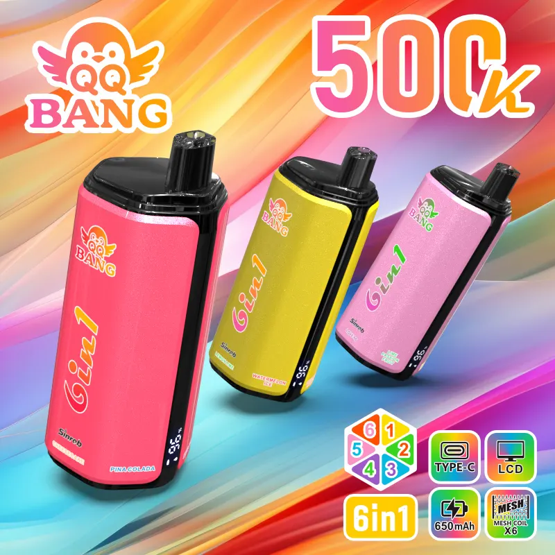 Bang QQ 500000 500K Züge Mesh Coil Einweg-Vape - image 7