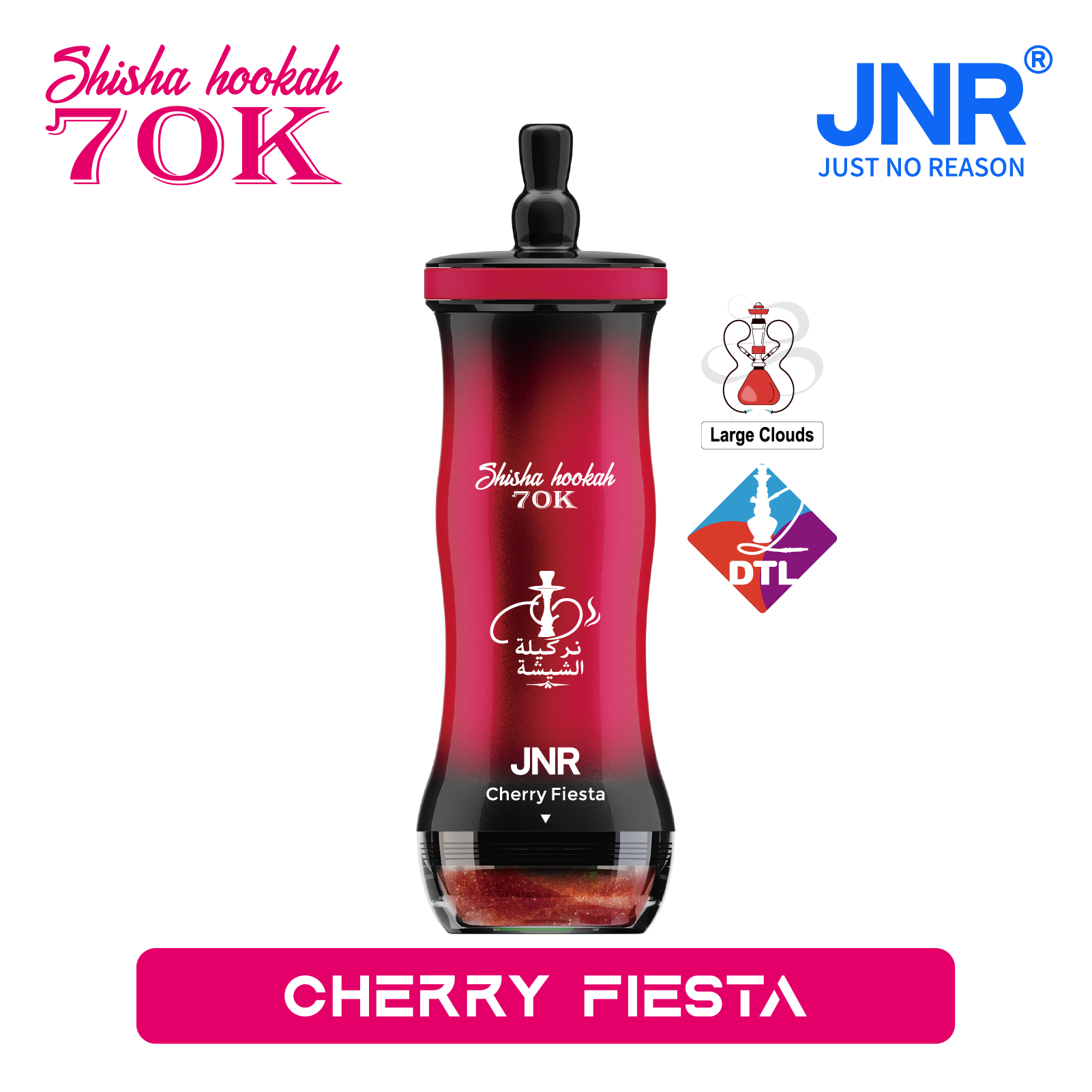 JNR Shisha Hookah 70000 70K Züge Einweg-Vape - image 2