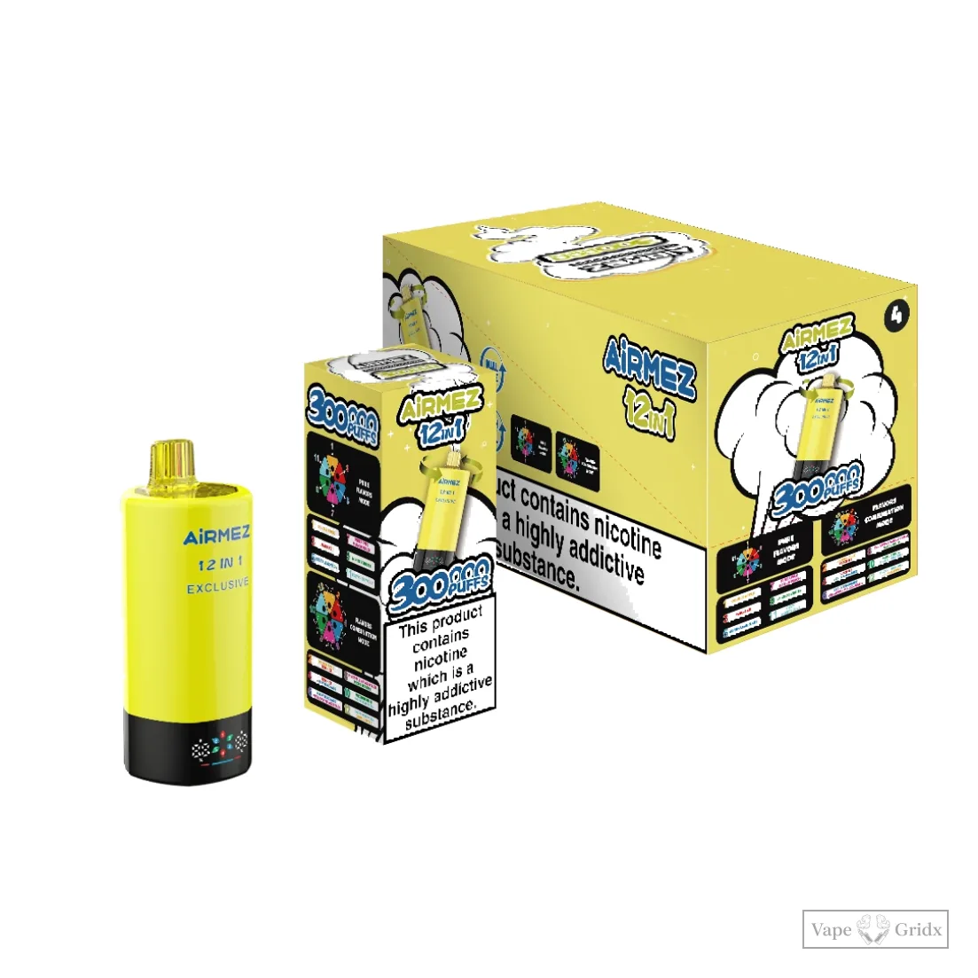 Airmez 300000 300K Züge 12-IN-1 Einweg Einweg-Vape - image 10