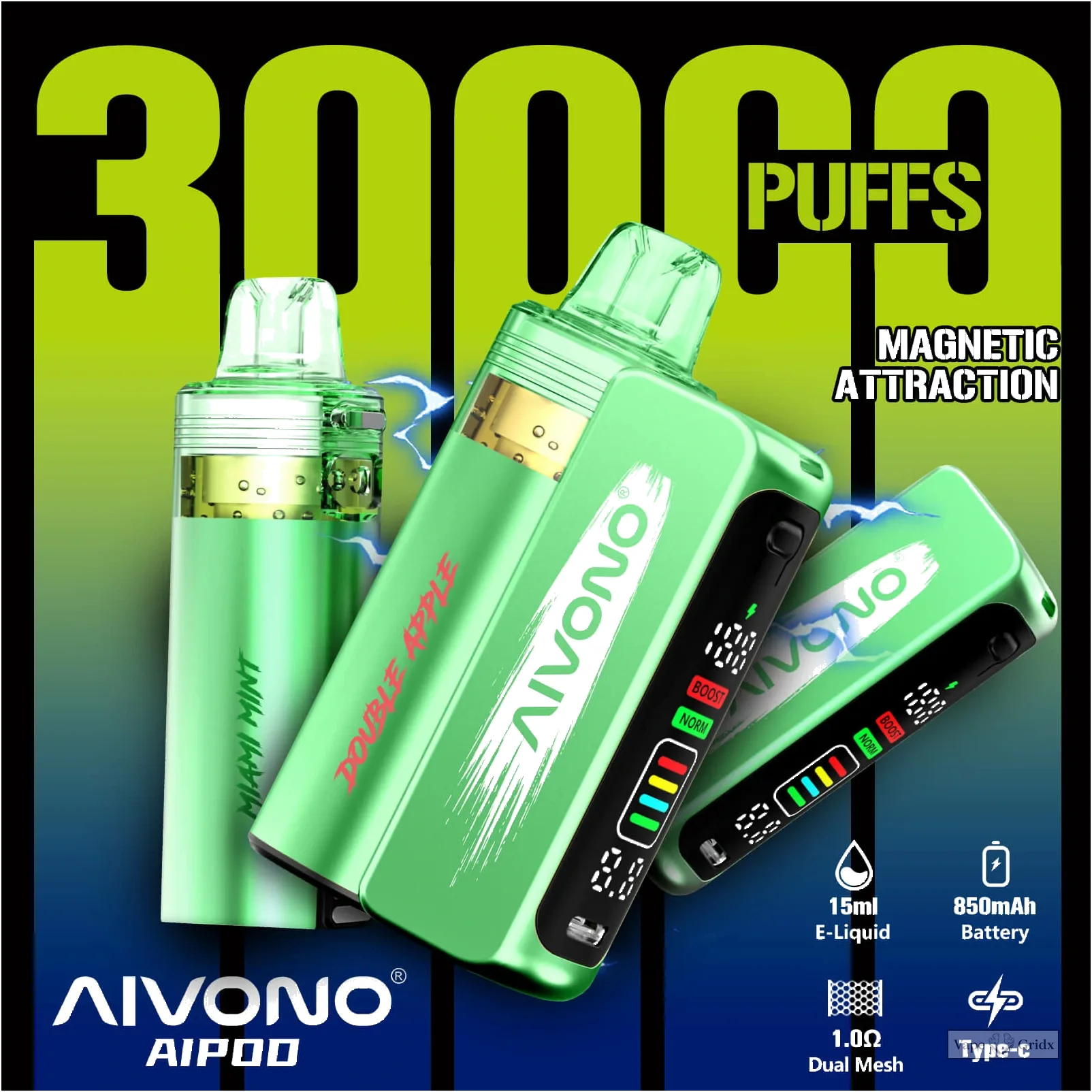 AIVONO AIM AIPOD KIT 30000 30K Züge Einweg Einweg-Vape - image 19