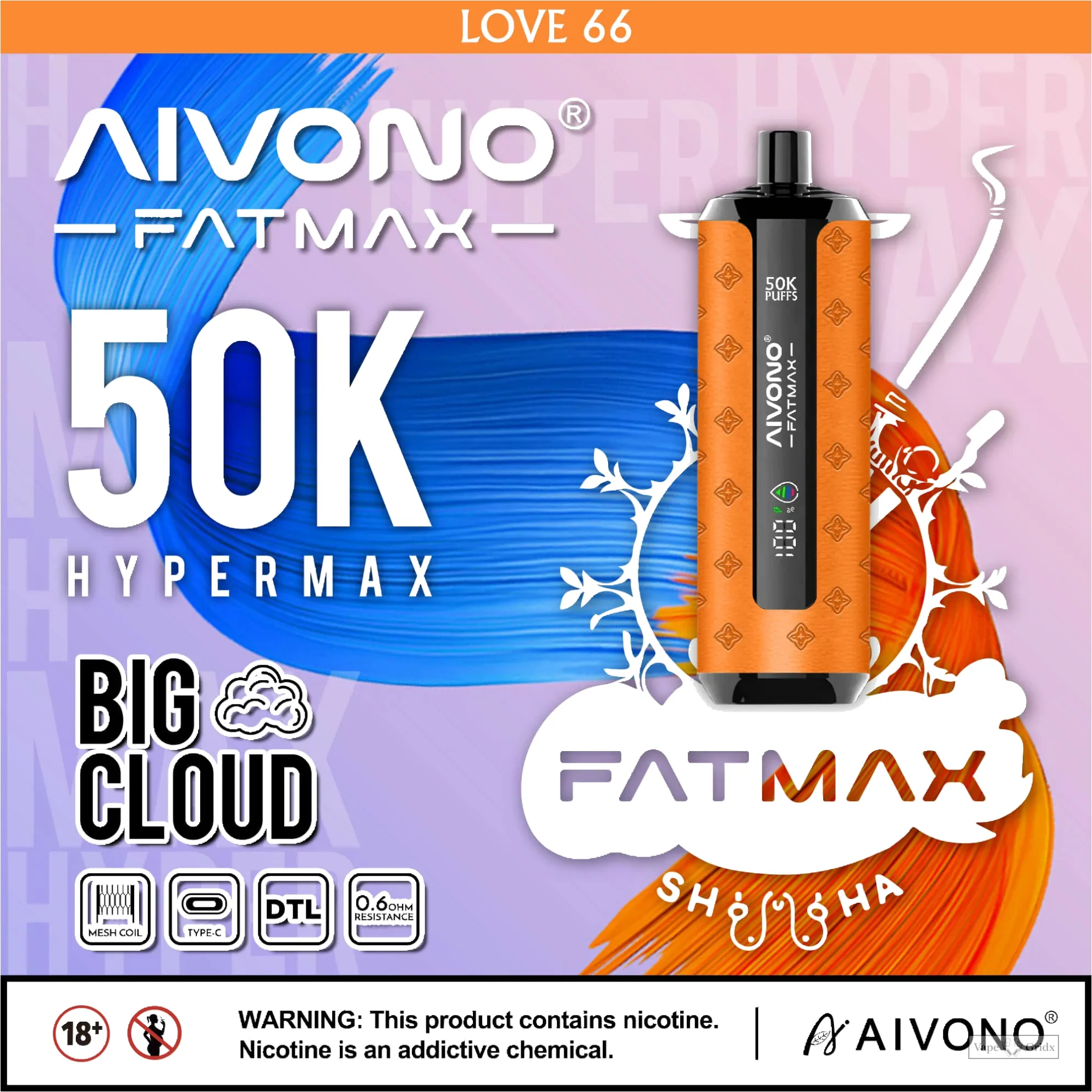 AIVONO AIM FATMAX 50000 50K Züge Einweg-Vape - image 2