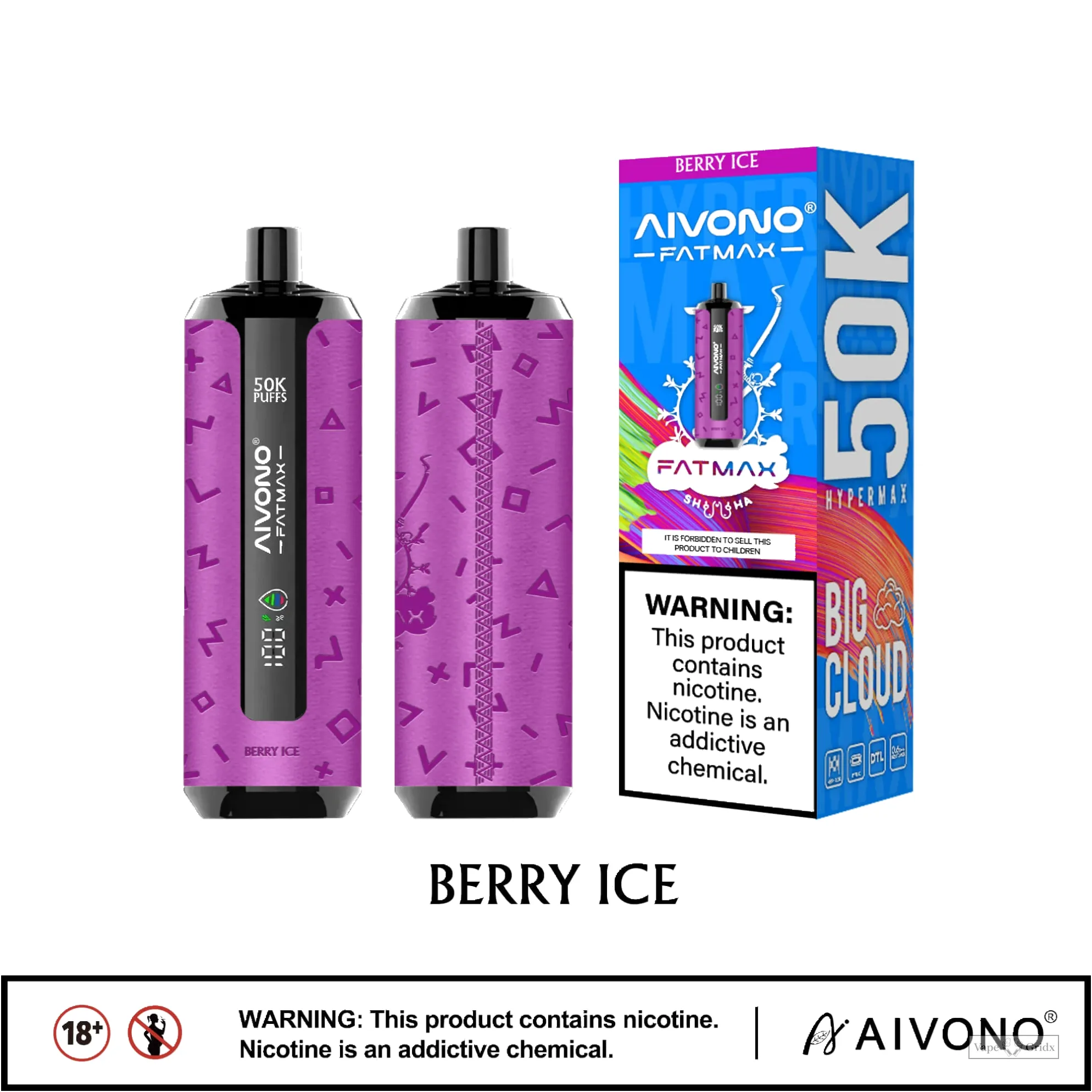 AIVONO AIM FATMAX 50000 50K Züge Einweg-Vape - image 13