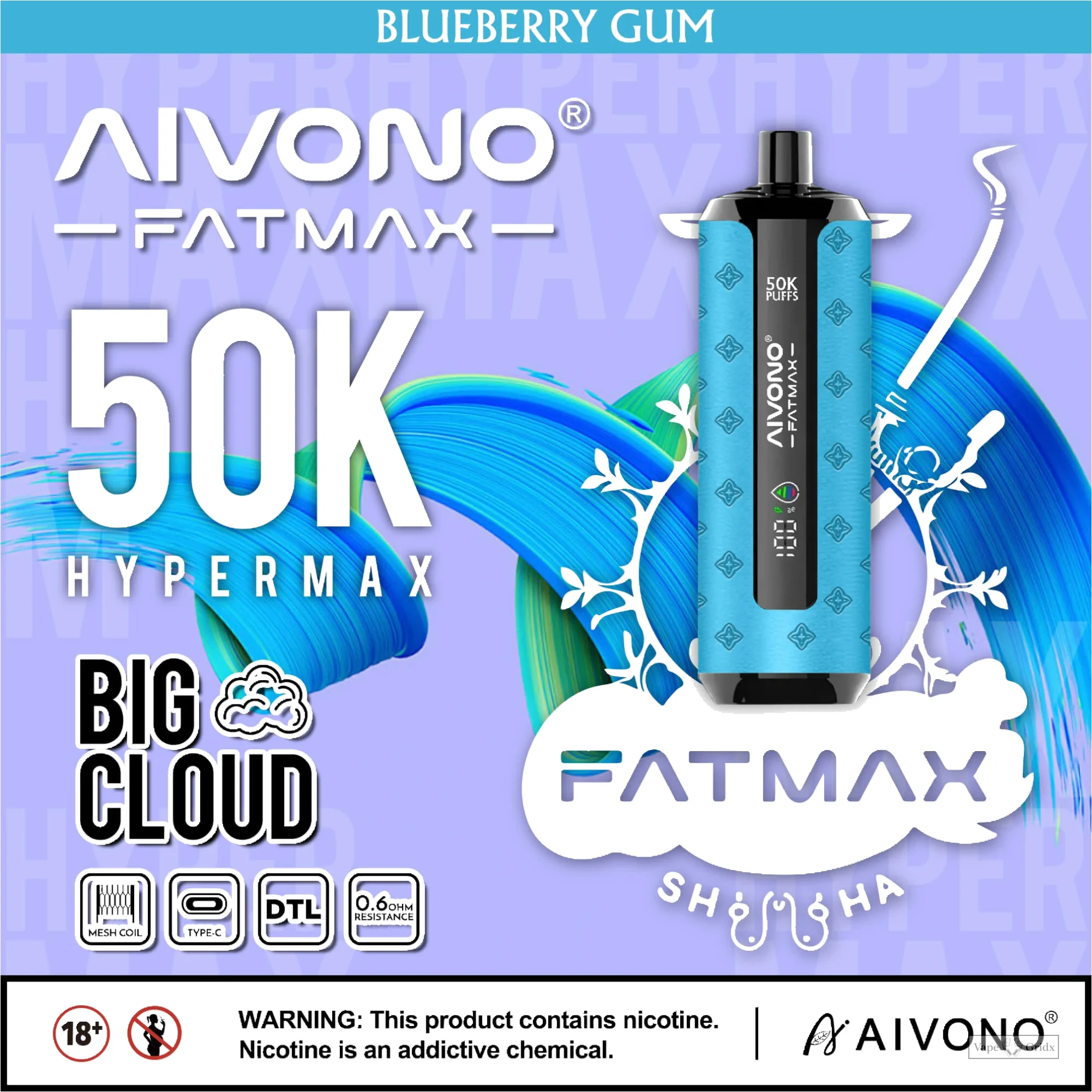 AIVONO AIM FATMAX 50000 50K Züge Einweg-Vape - image 14