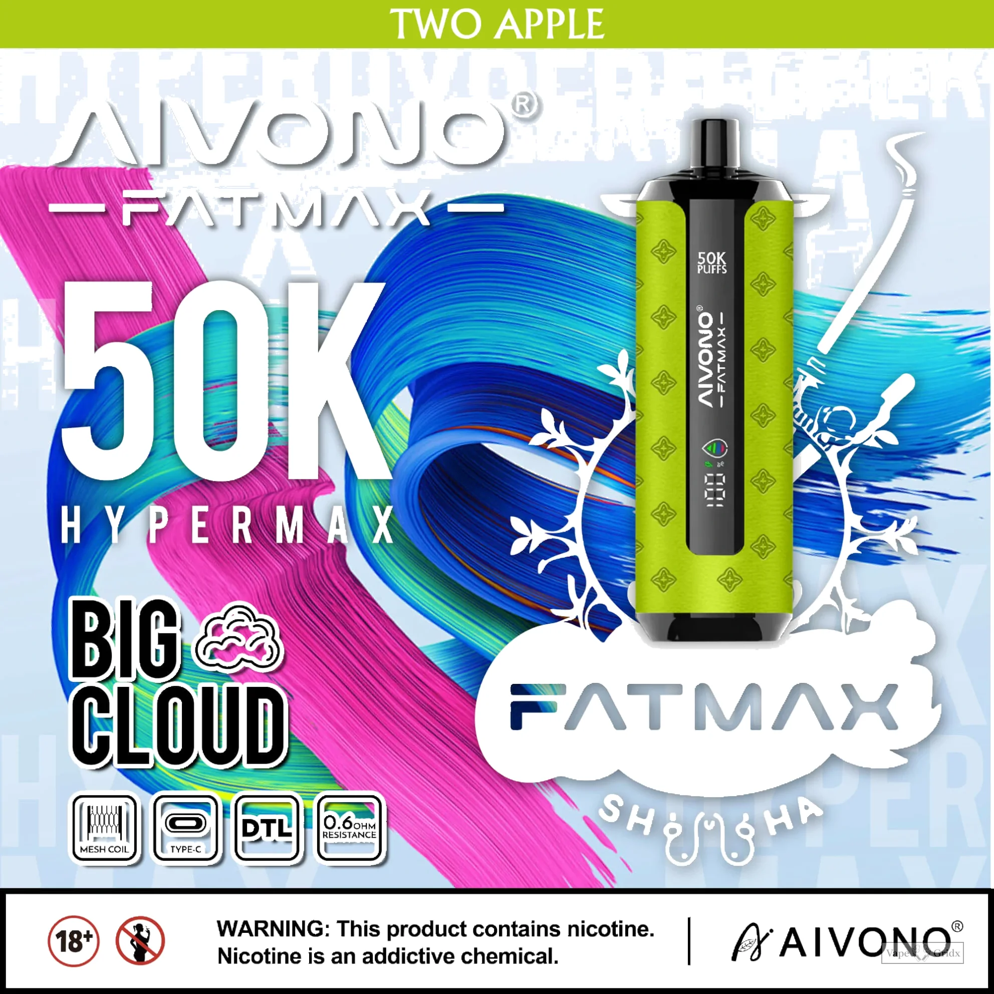 AIVONO AIM FATMAX 50000 50K Züge Einweg-Vape - image 15