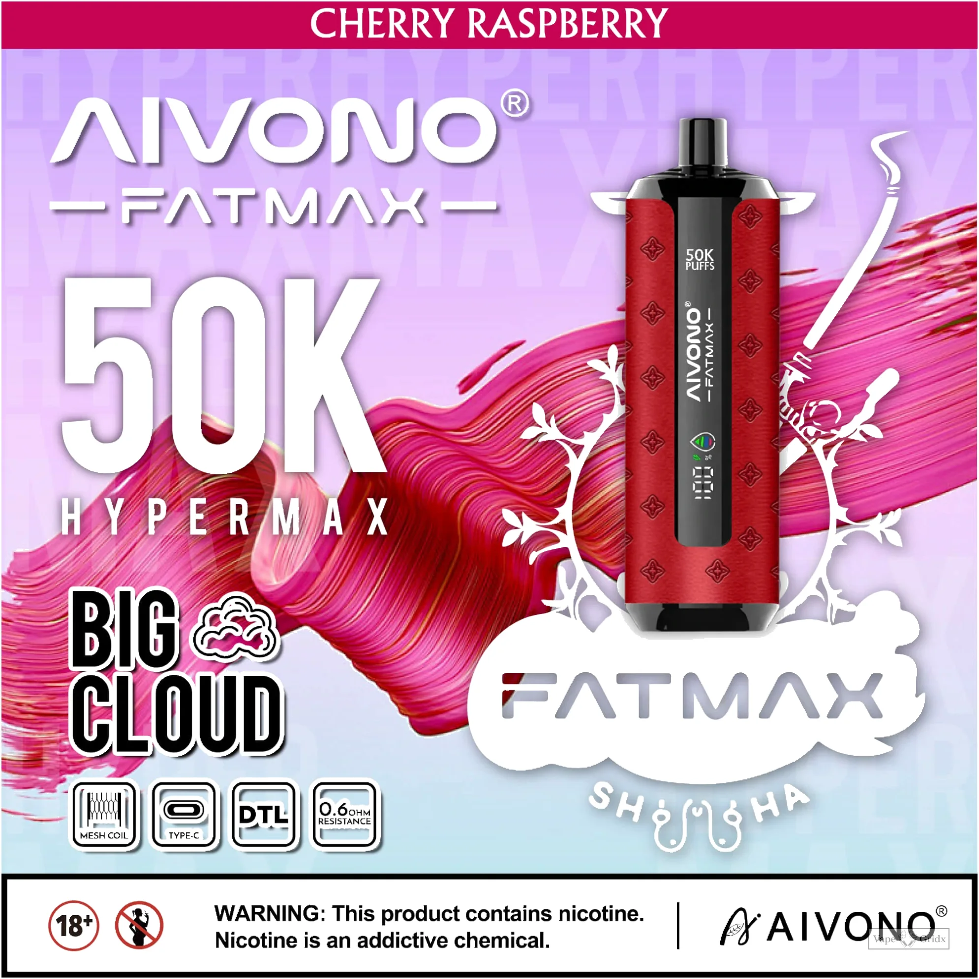 AIVONO AIM FATMAX 50000 50K Züge Einweg-Vape - image 4