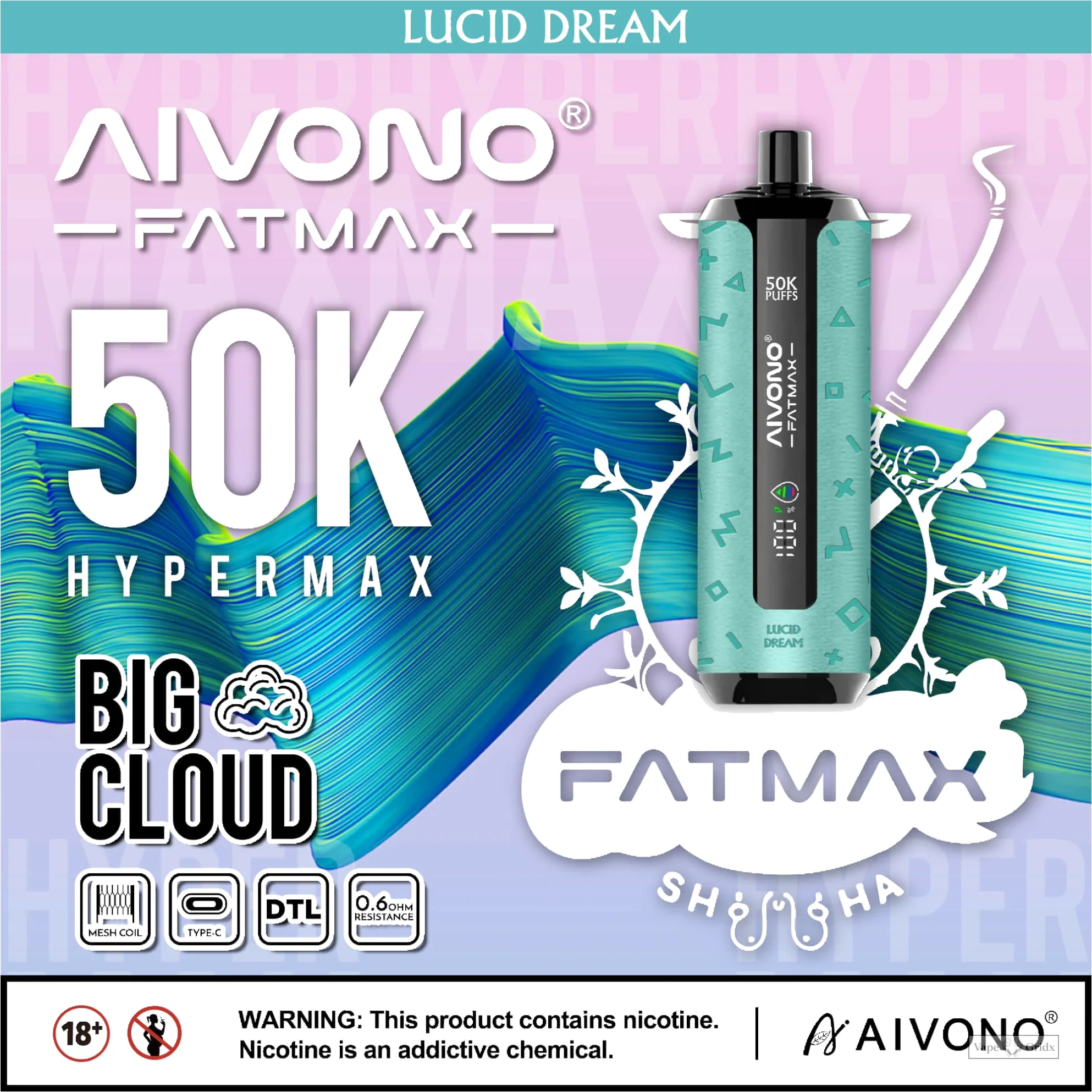 AIVONO AIM FATMAX 50000 50K Züge Einweg-Vape - image 6