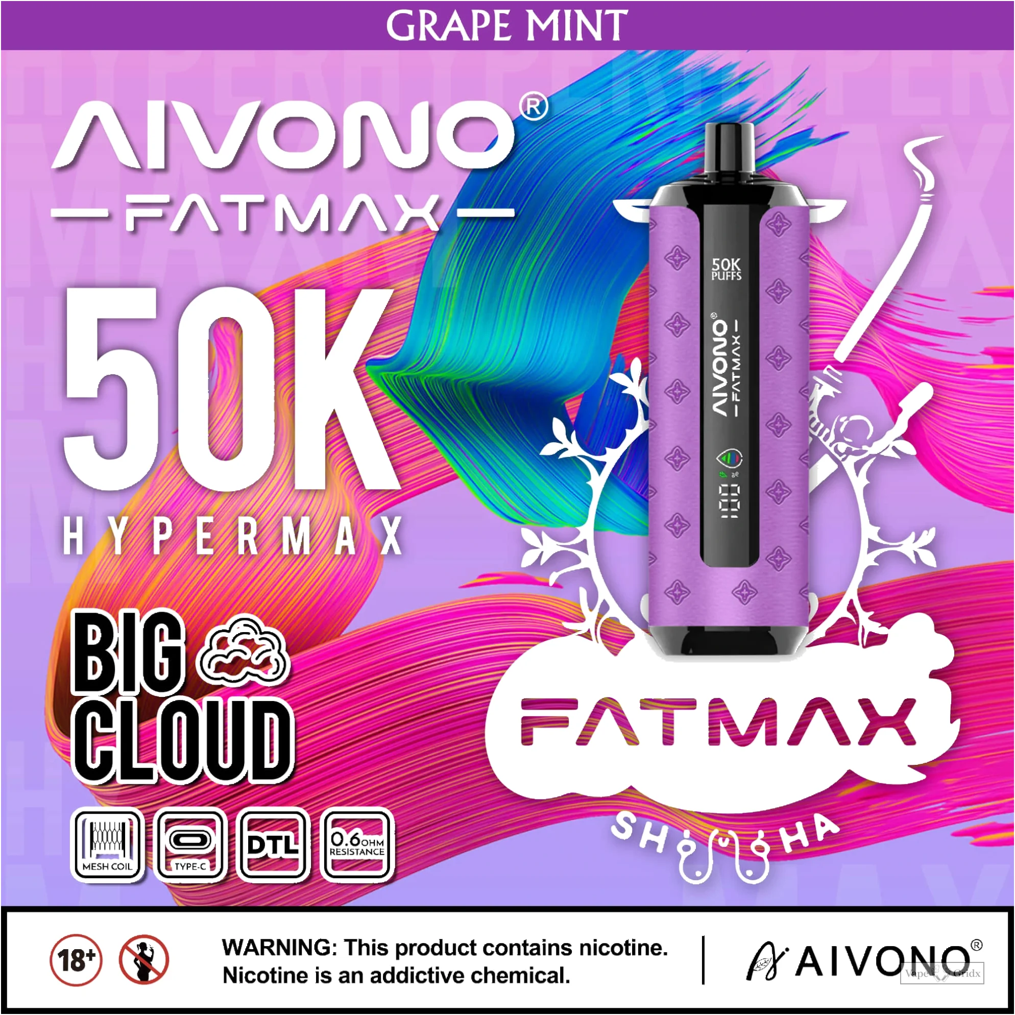 AIVONO AIM FATMAX 50000 50K Züge Einweg-Vape - image 9