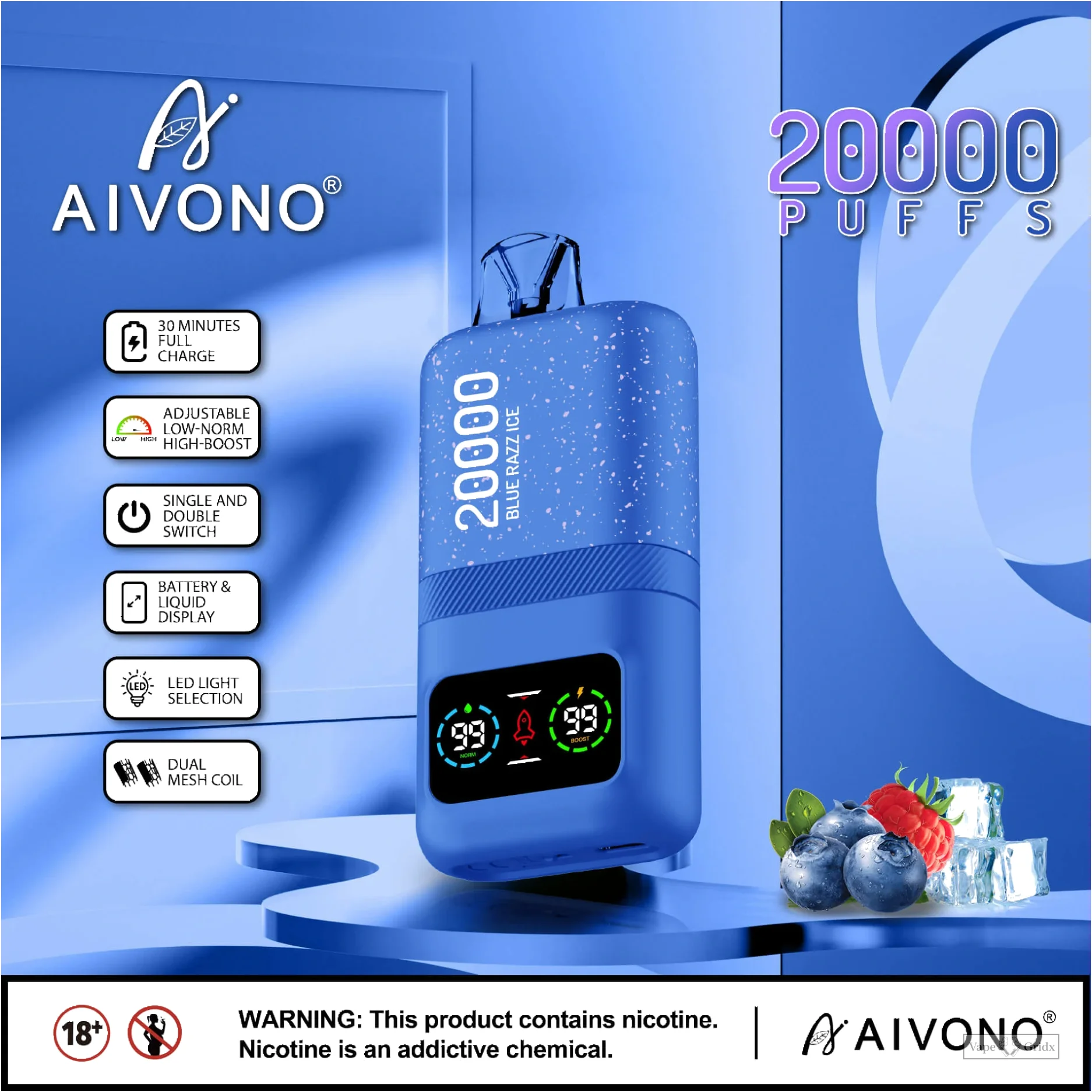 AIVONO AIM MAGIC 20000 20K Züge Einweg-Vape - image 11
