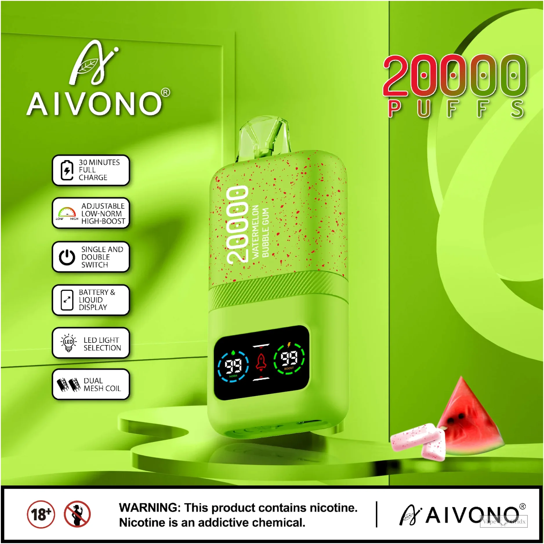 AIVONO AIM MAGIC 20000 20K Züge Einweg-Vape - image 14