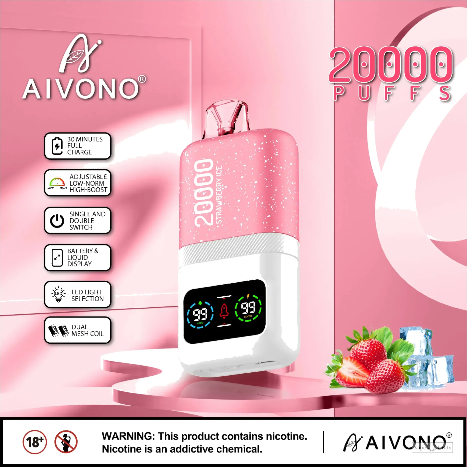 AIVONO AIM MAGIC 20000 20K Züge Einweg-Vape - image 4