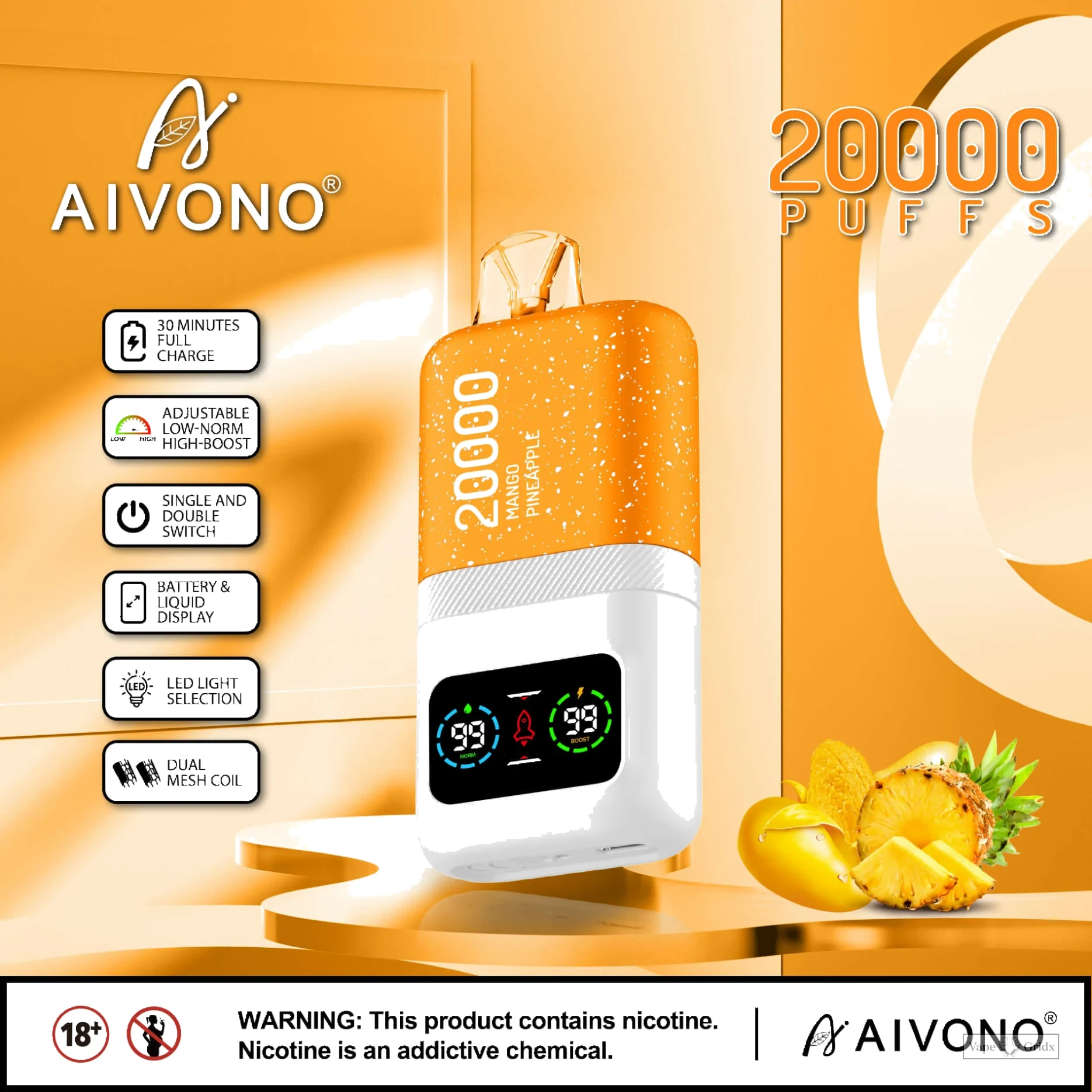 AIVONO AIM MAGIC 20000 20K Züge Einweg-Vape - image 5