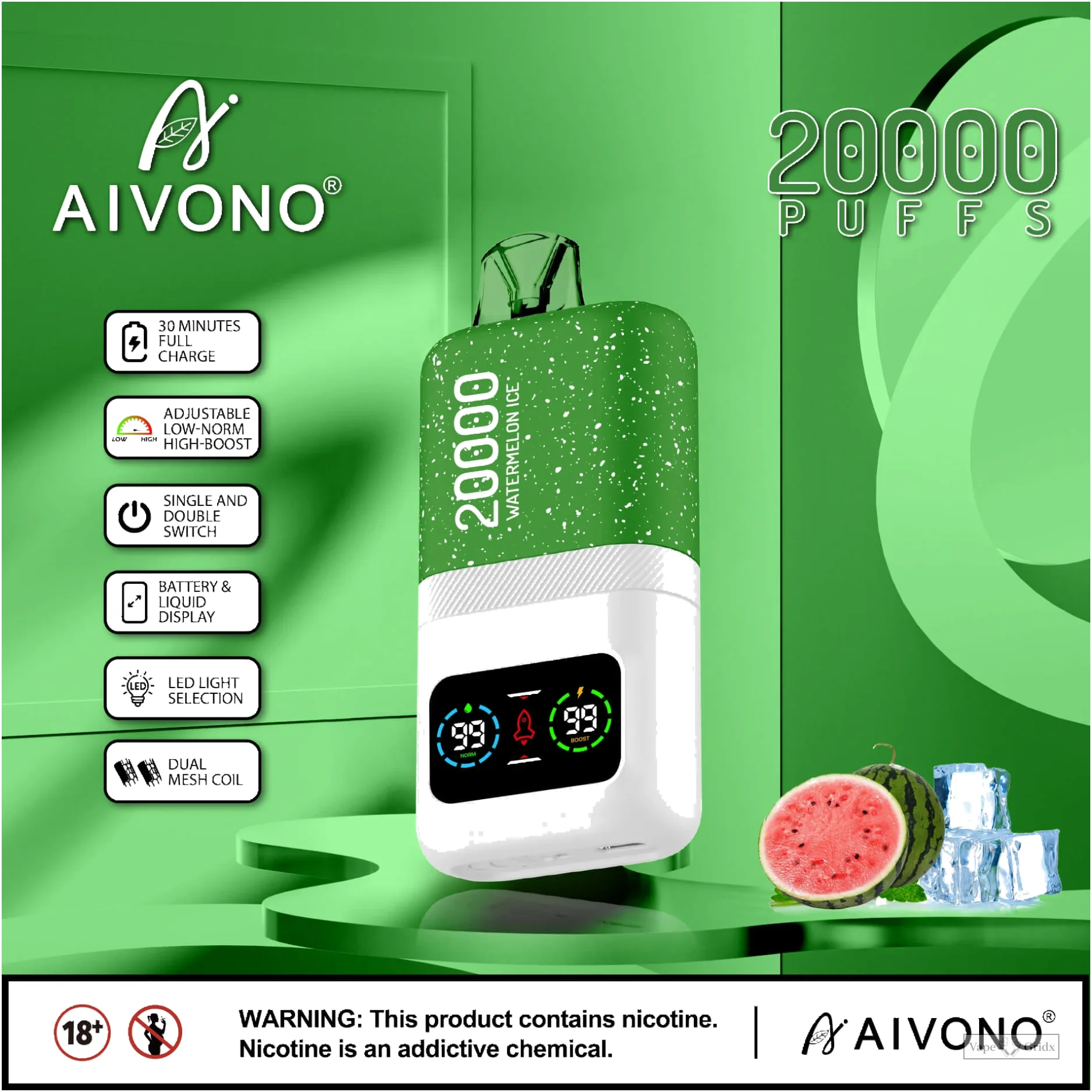 AIVONO AIM MAGIC 20000 20K Züge Einweg-Vape - image 6