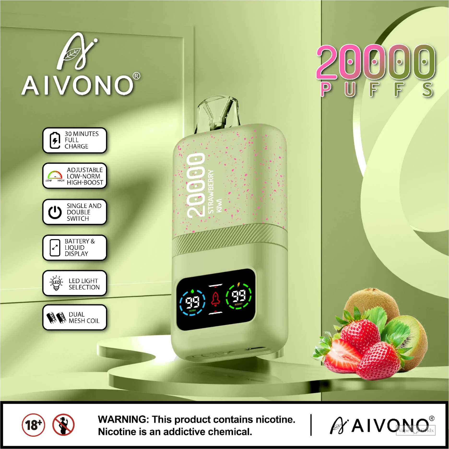 AIVONO AIM MAGIC 20000 20K Züge Einweg-Vape - image 8