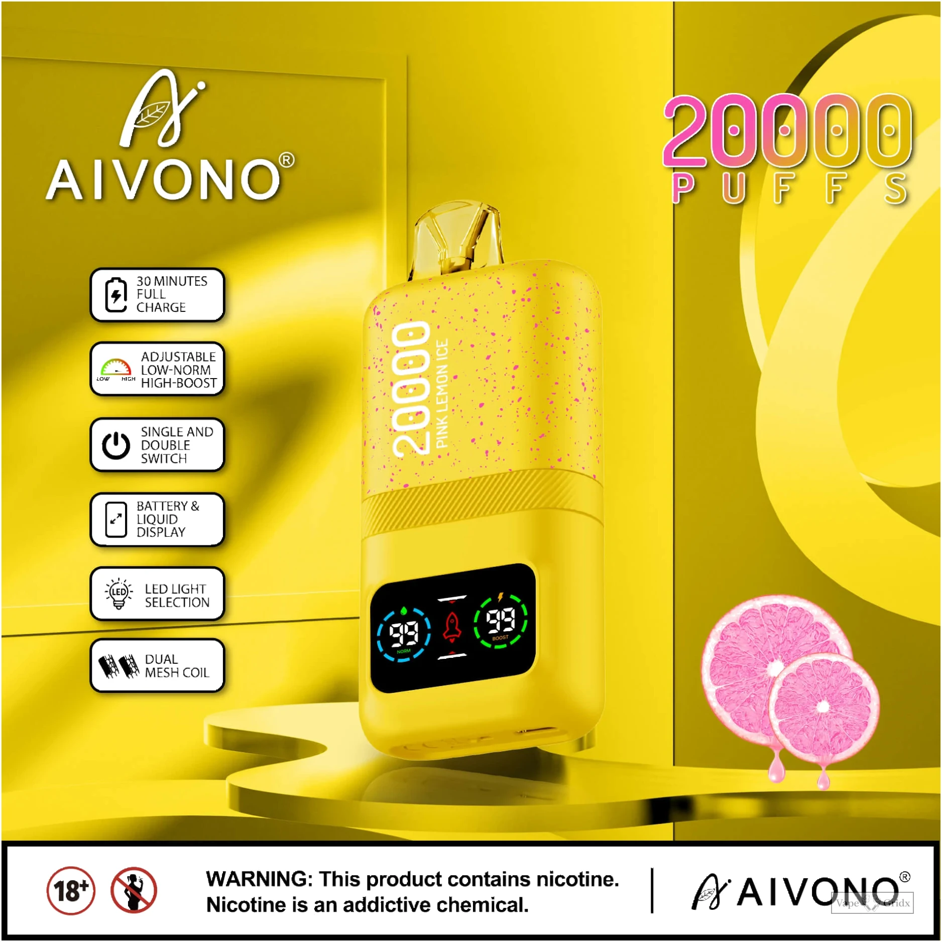 AIVONO AIM MAGIC 20000 20K Züge Einweg-Vape - image 10