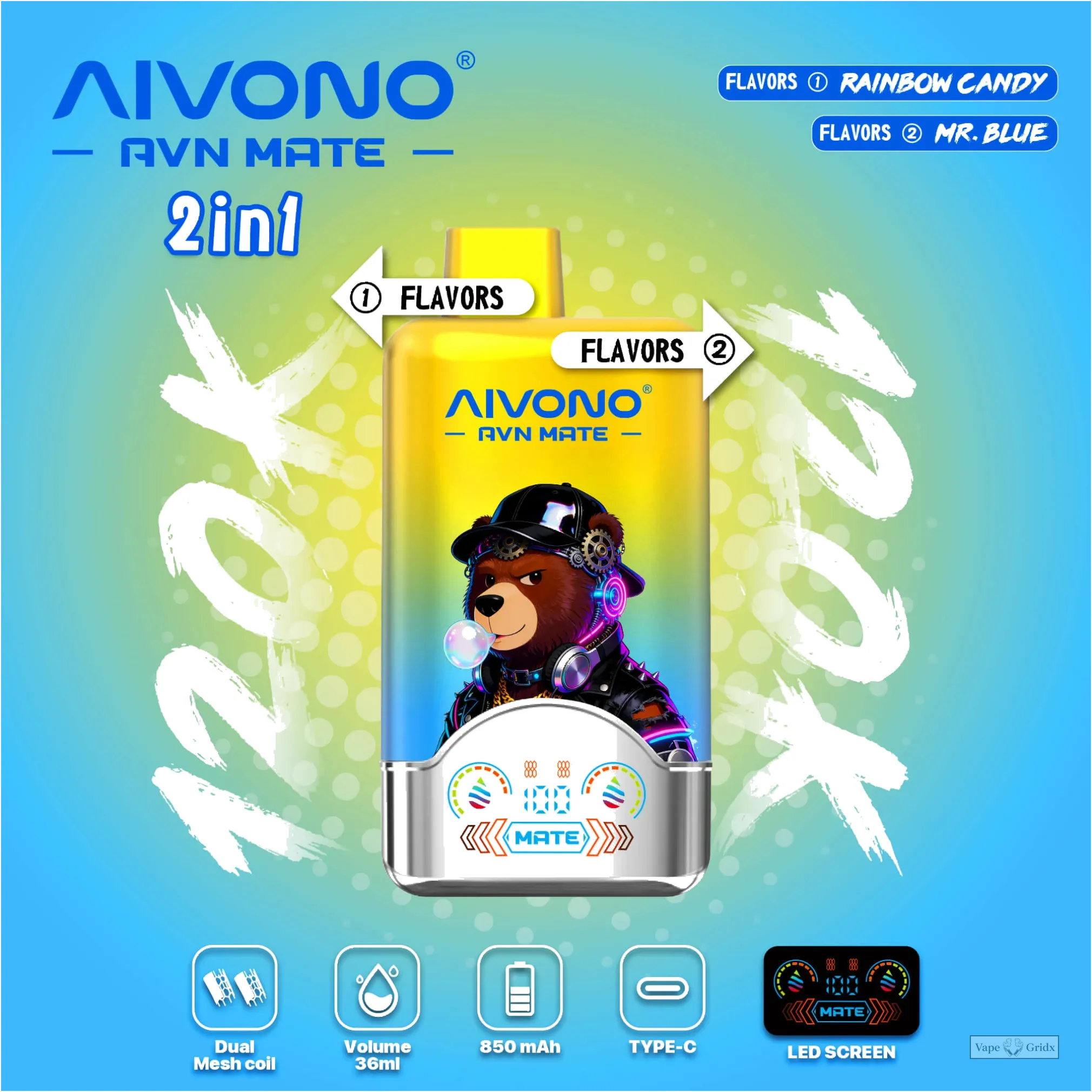 AIVONO AVN Mate 120000 120K Züge Einweg-Vape - image 6