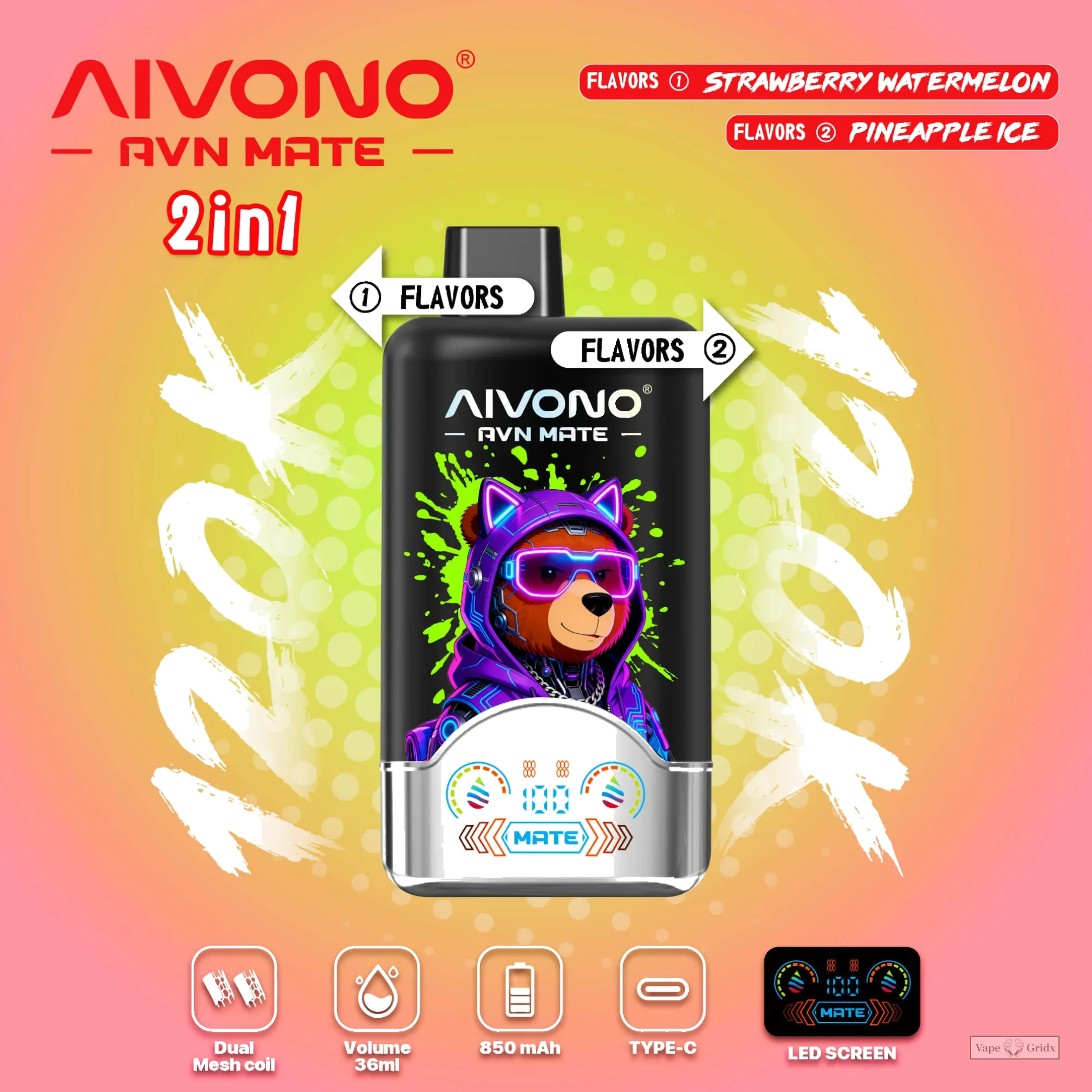 AIVONO AVN Mate 120000 120K Züge Einweg-Vape - image 8