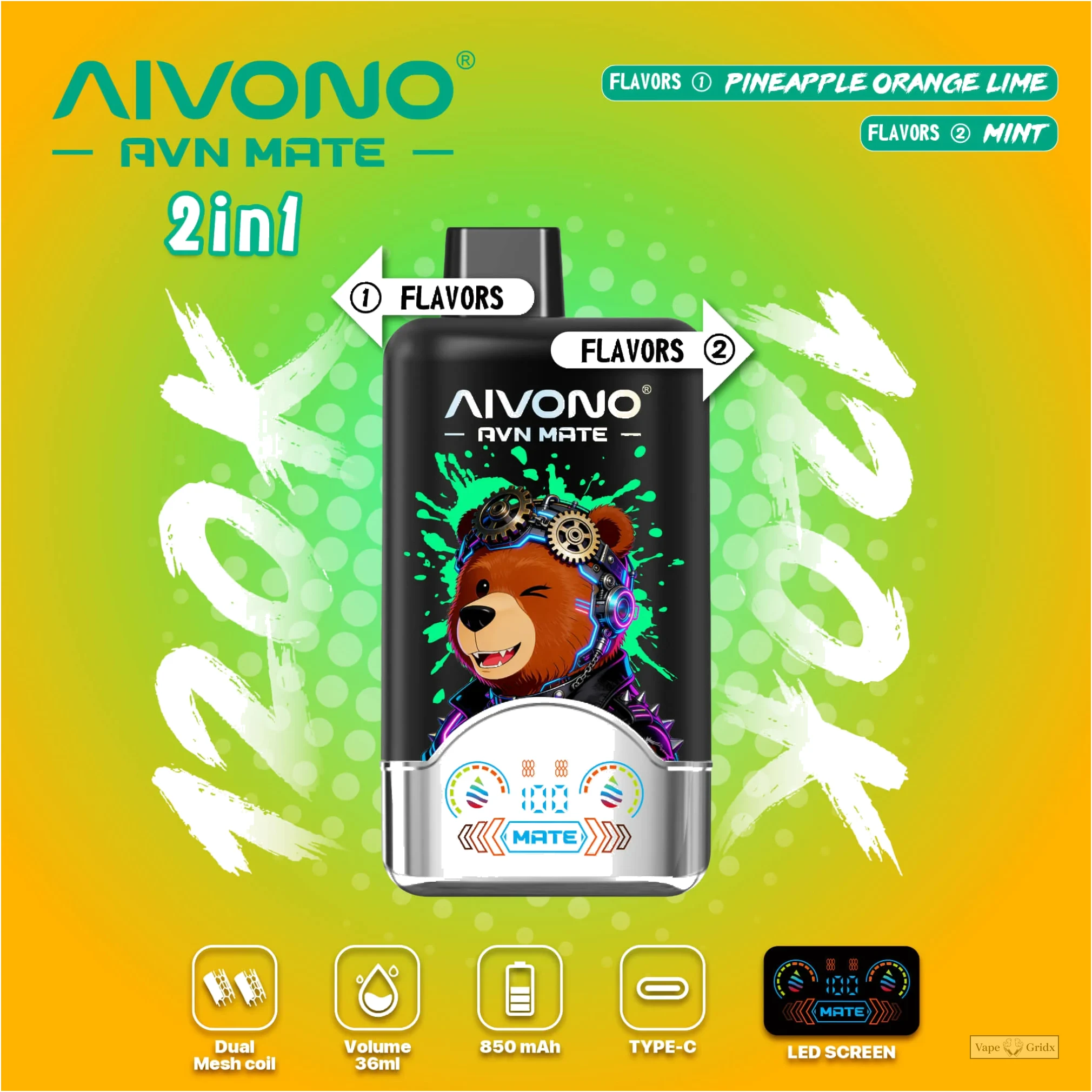 AIVONO AVN Mate 120000 120K Züge Einweg-Vape - image 10