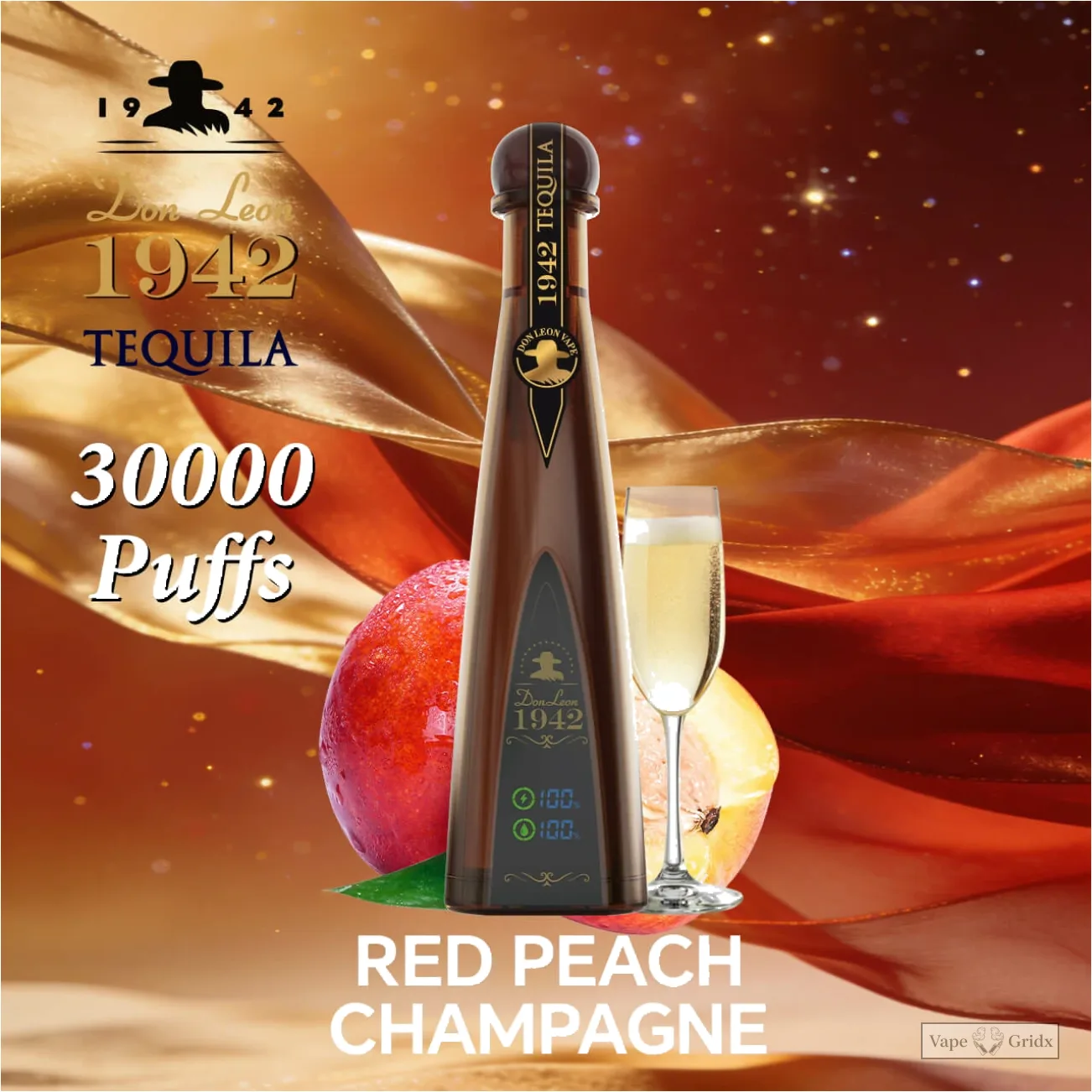 Humo SOLARIS Tequila Don Leon 1942 30000 30K Züge Einweg-Vape - image 6