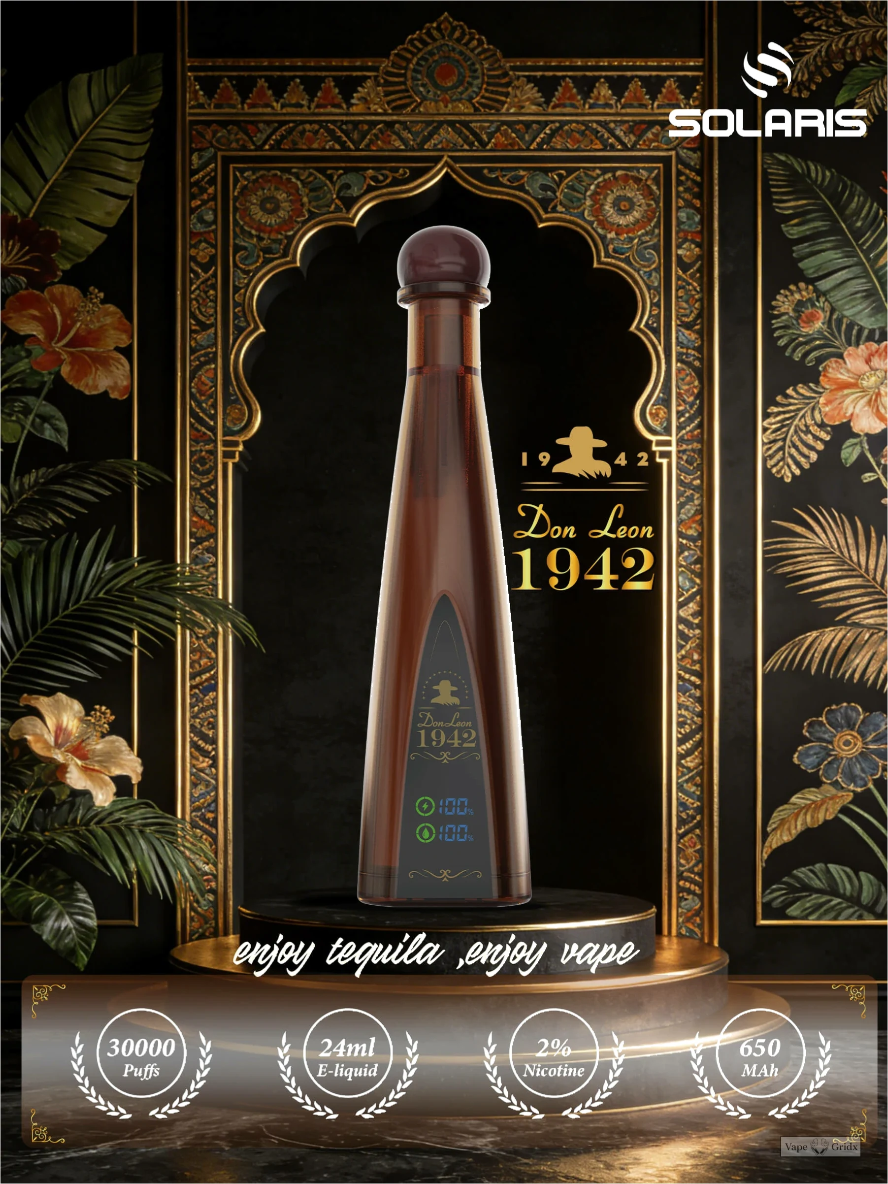 Humo SOLARIS Tequila Don Leon 1942 30000 30K Züge Einweg-Vape - image 10