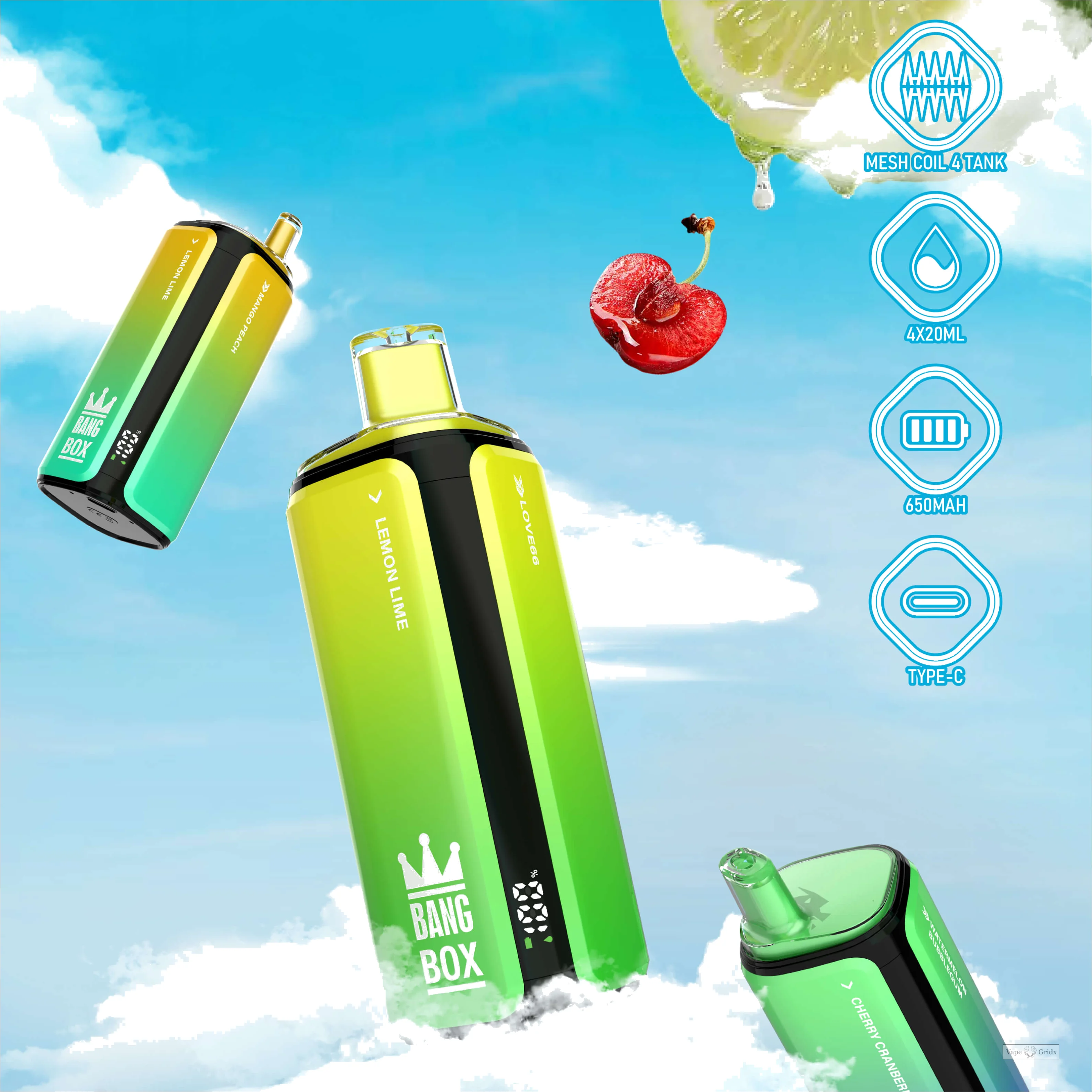 Bang Box 160000 160K Züge 4-in-1 Einweg Einweg-Vape - image 4