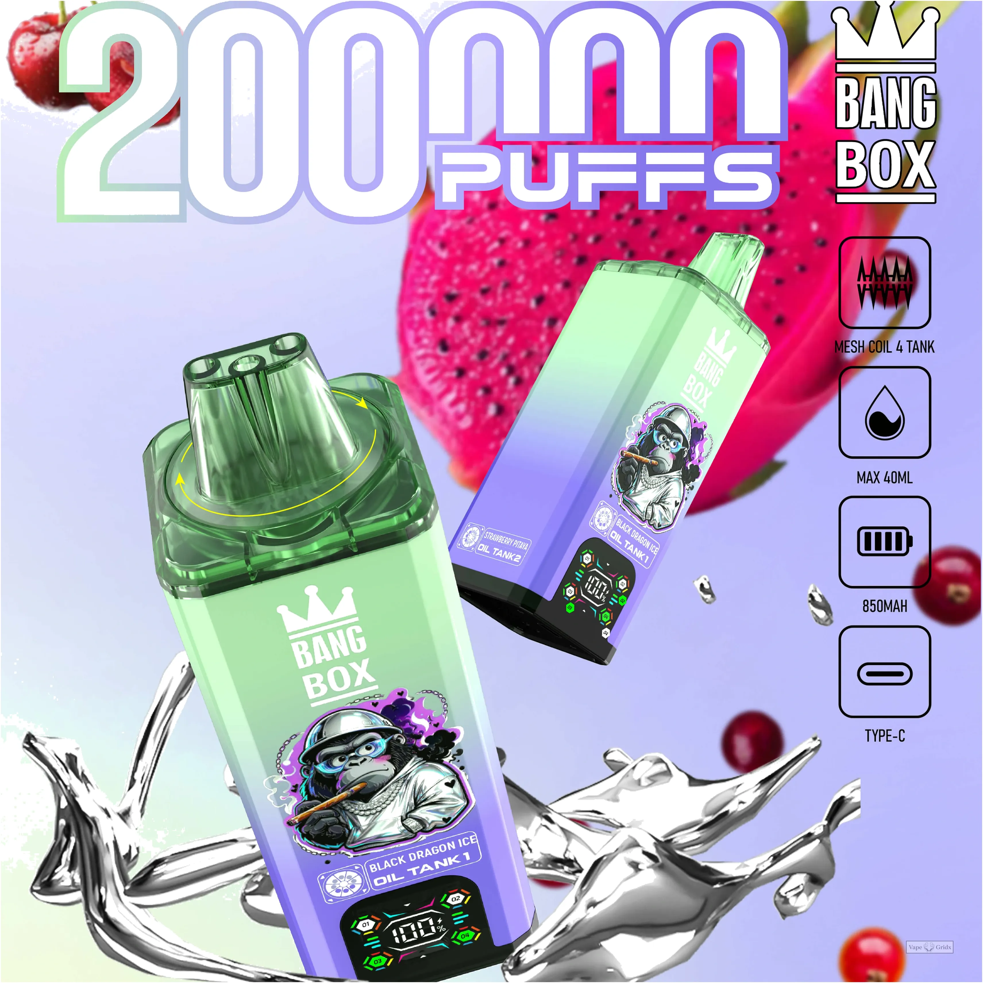Bang Box 200000 200K Züge 8in1 Einweg-Vape - image 5
